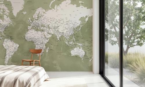 World Map Cities - Pacheco