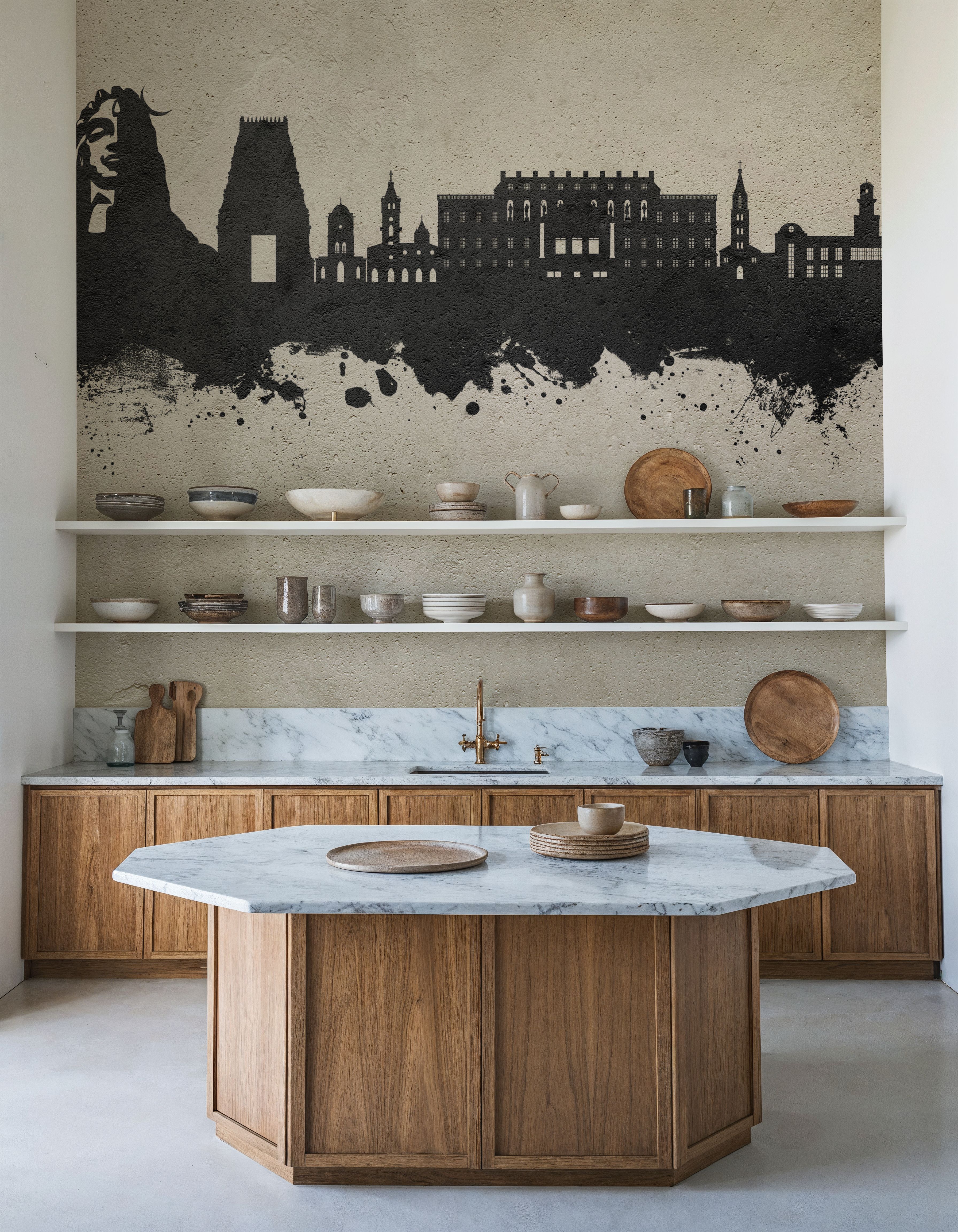 Coimbatore India Skyline Concrete