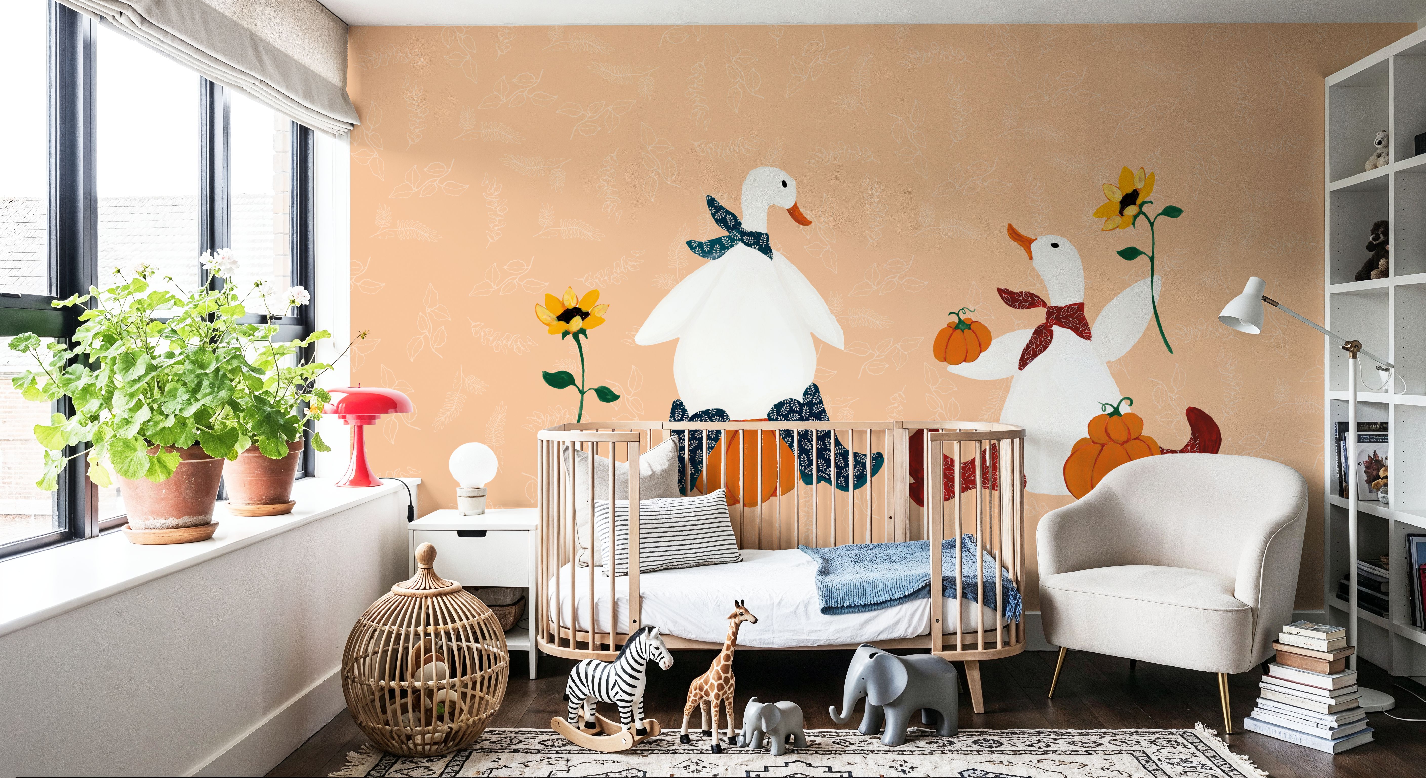 Ducks in the Pumpkin Patch III