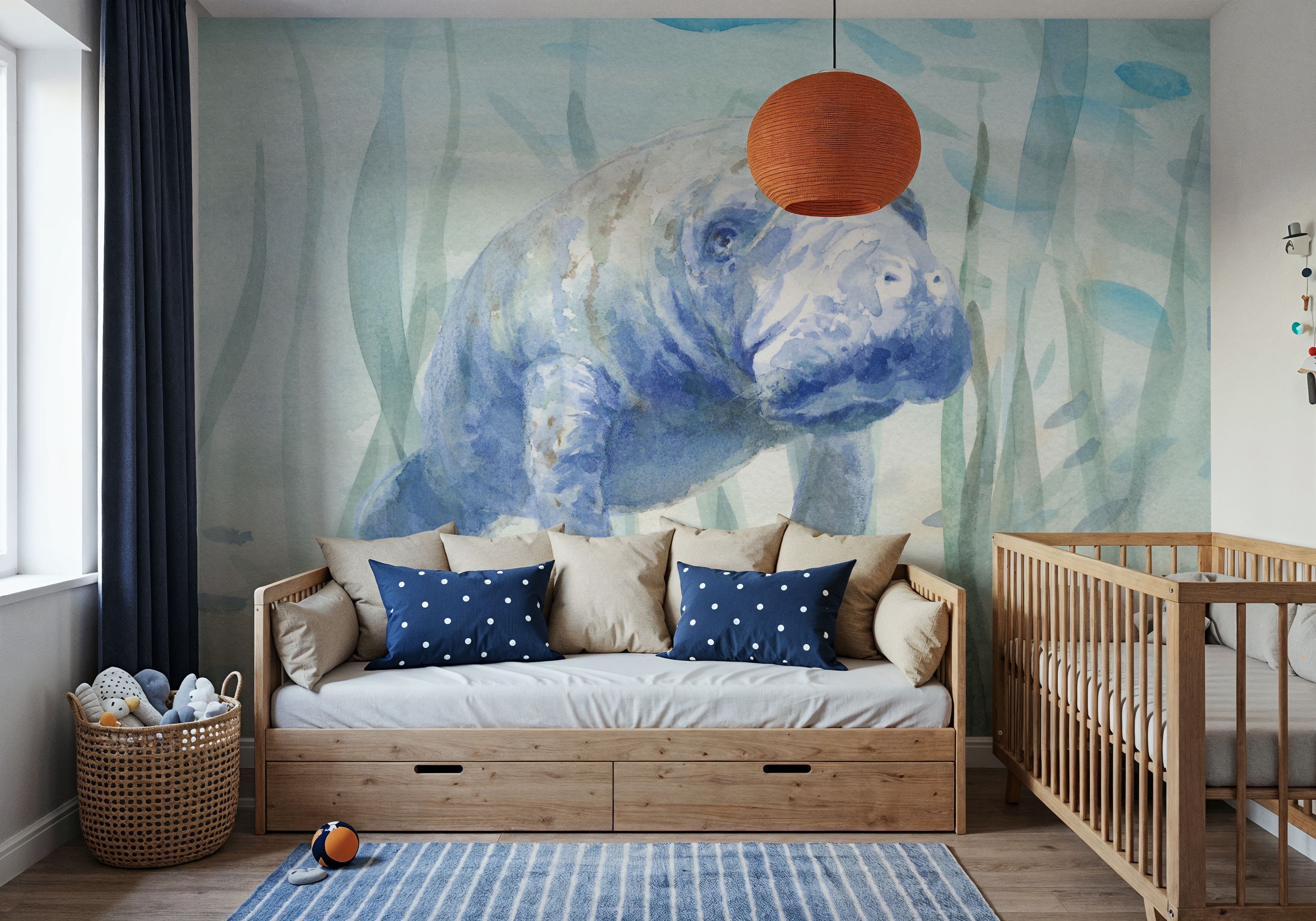 Manatee Undersea, Wallpaper