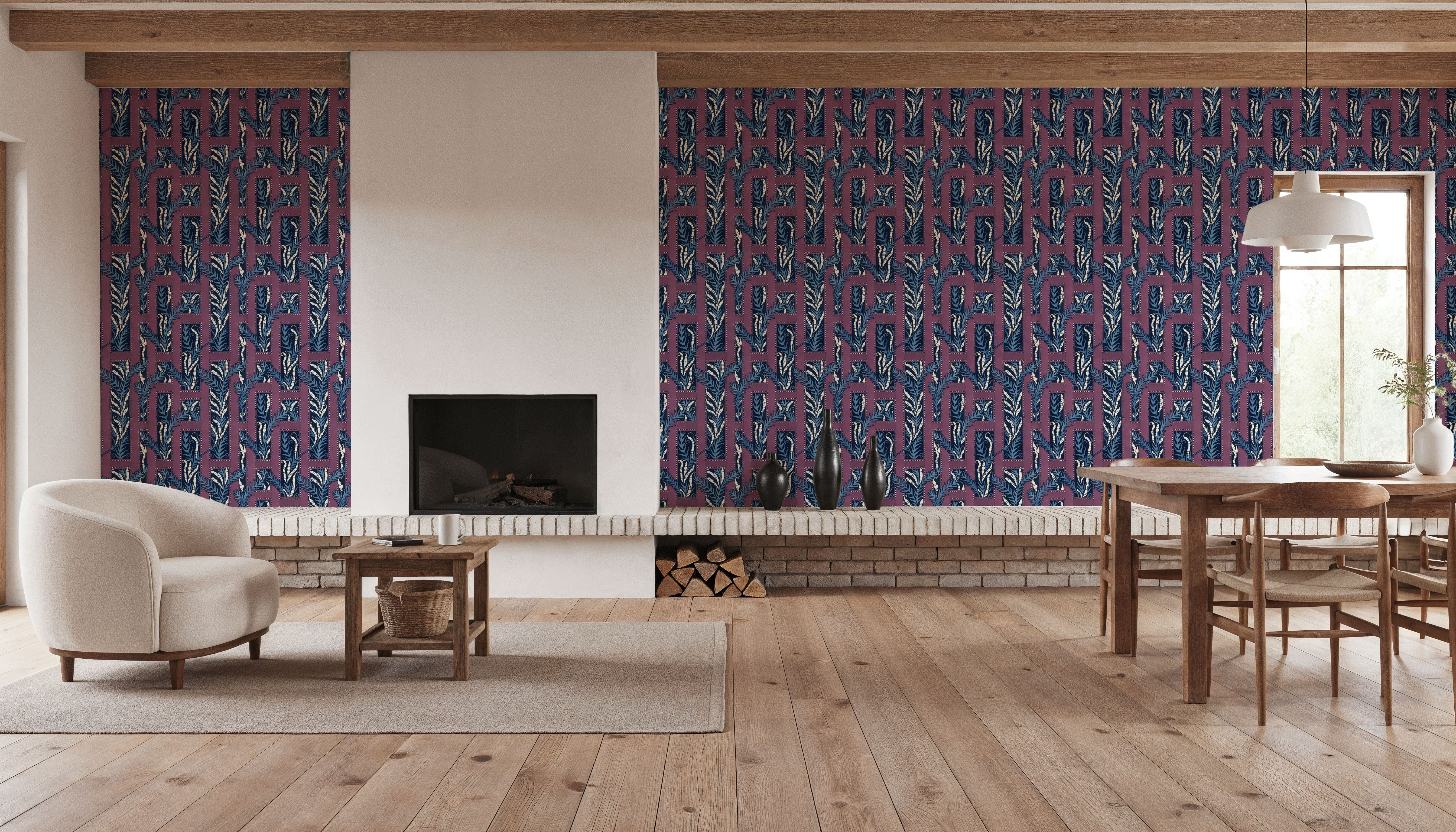 Samarkand Ferns, Plum