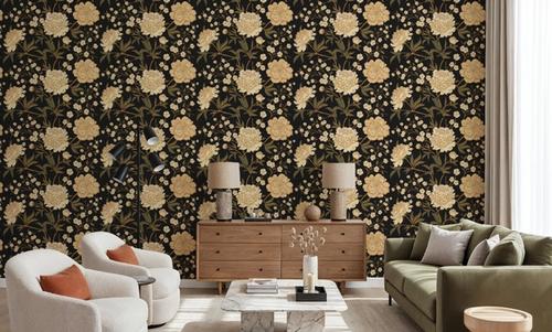 Vintage Peonies Pattern