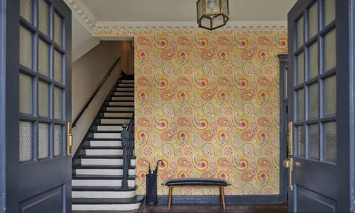 Harvest Paisley Yellow