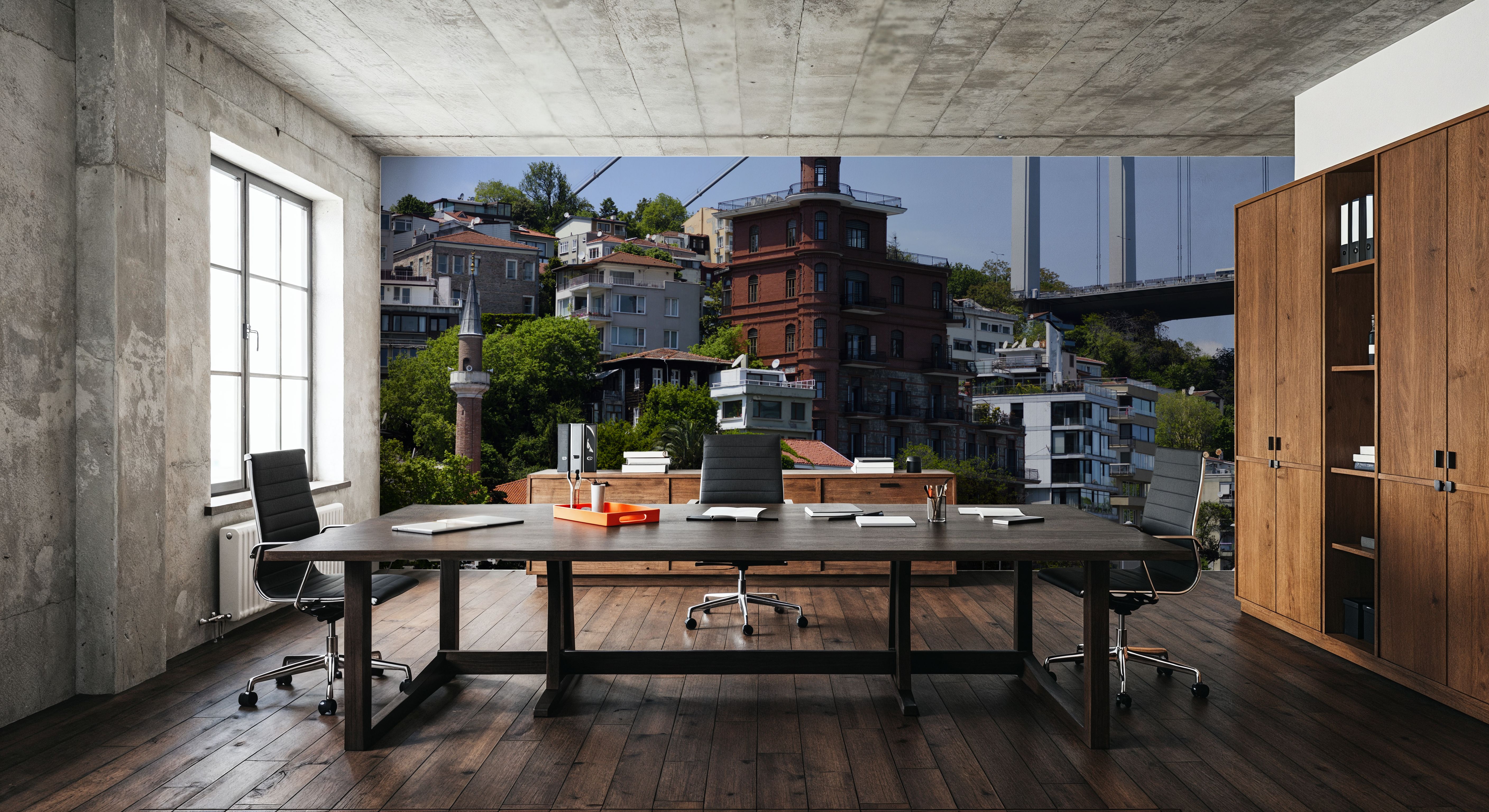 Historic Bridge Cityscape