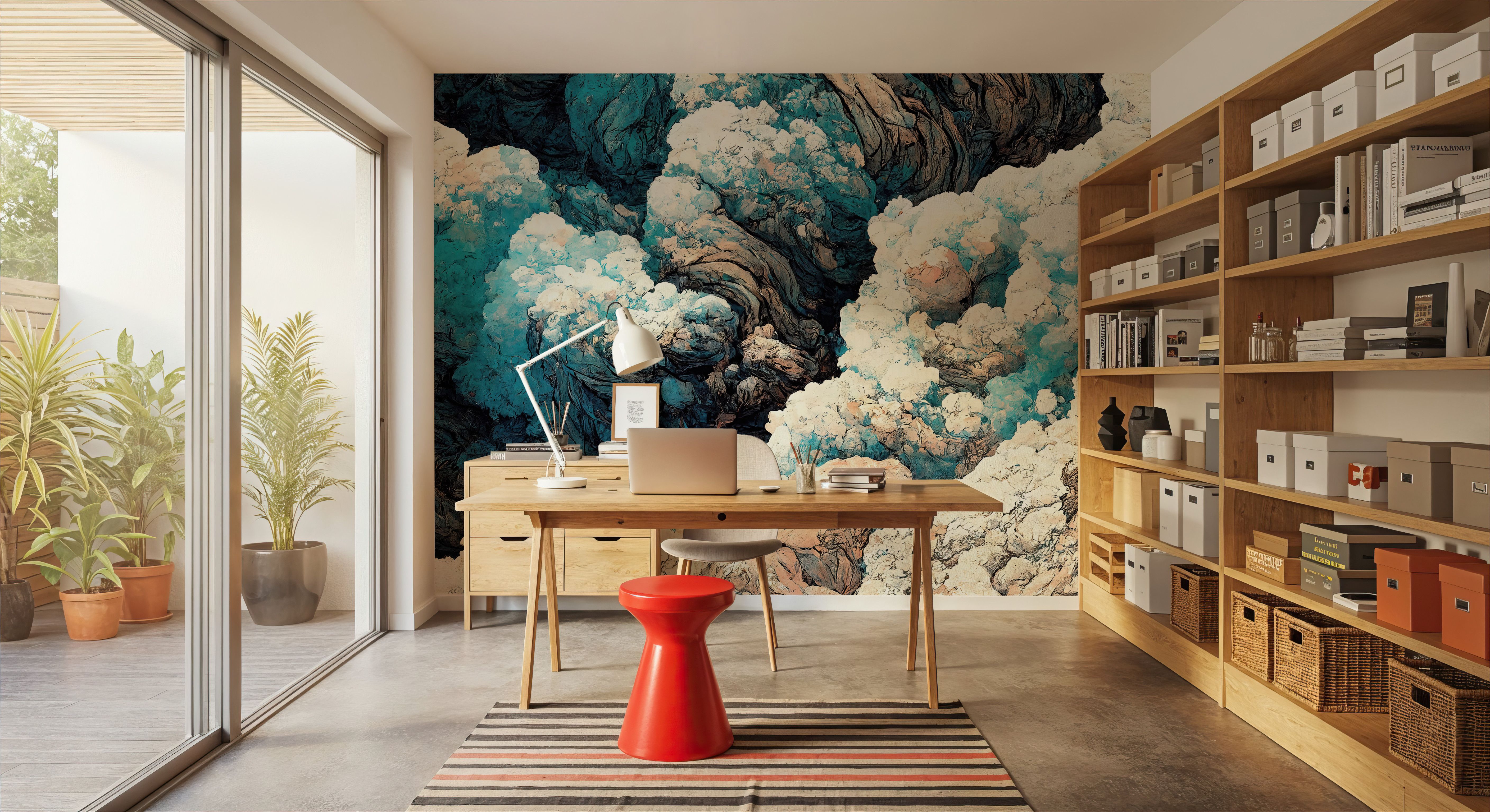Clouds And Waves