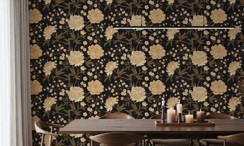 Vintage Peonies Pattern