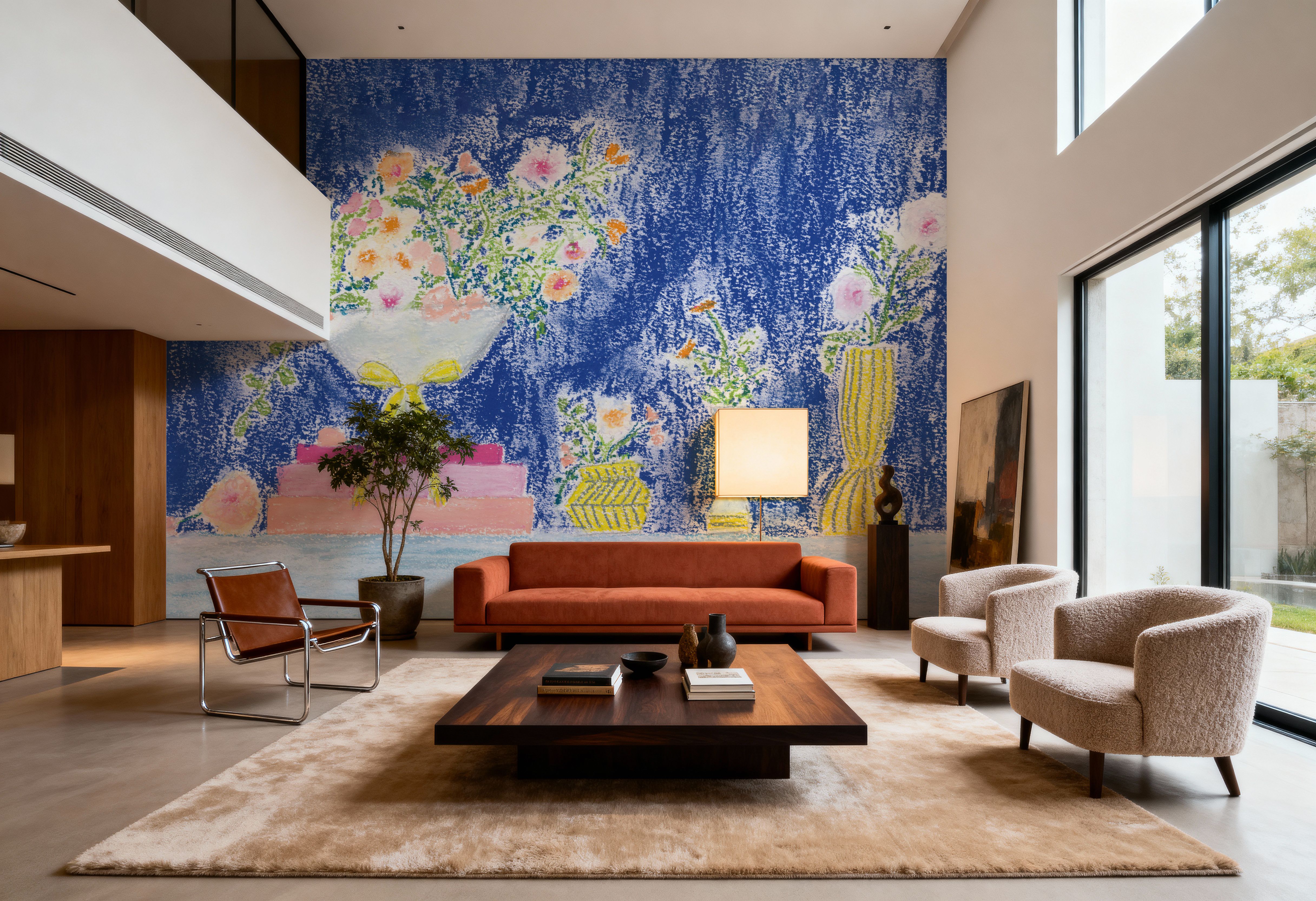 Flower Vases and Books