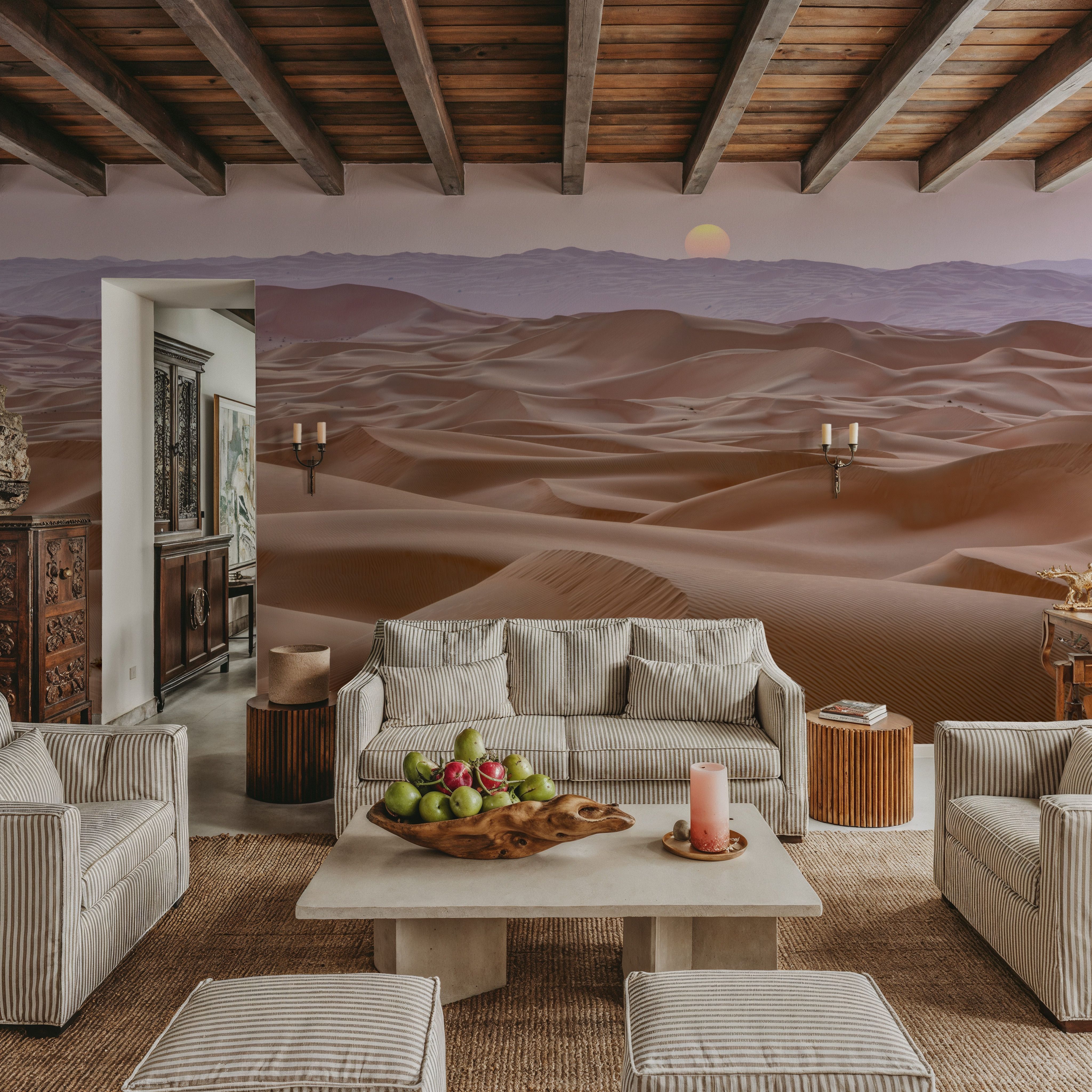 Desert Sunset, Wallpaper