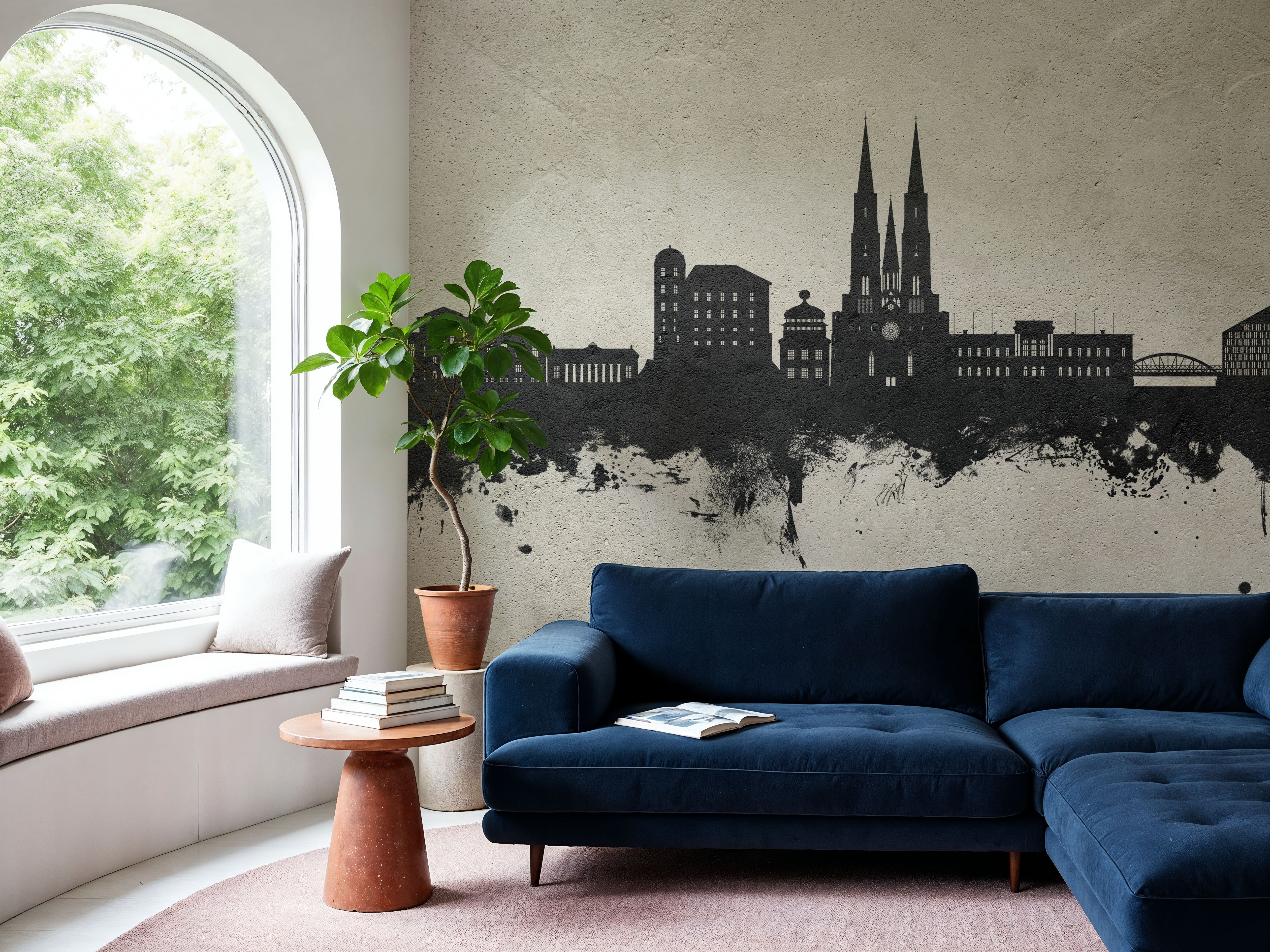 Uppsala Skyline Concrete