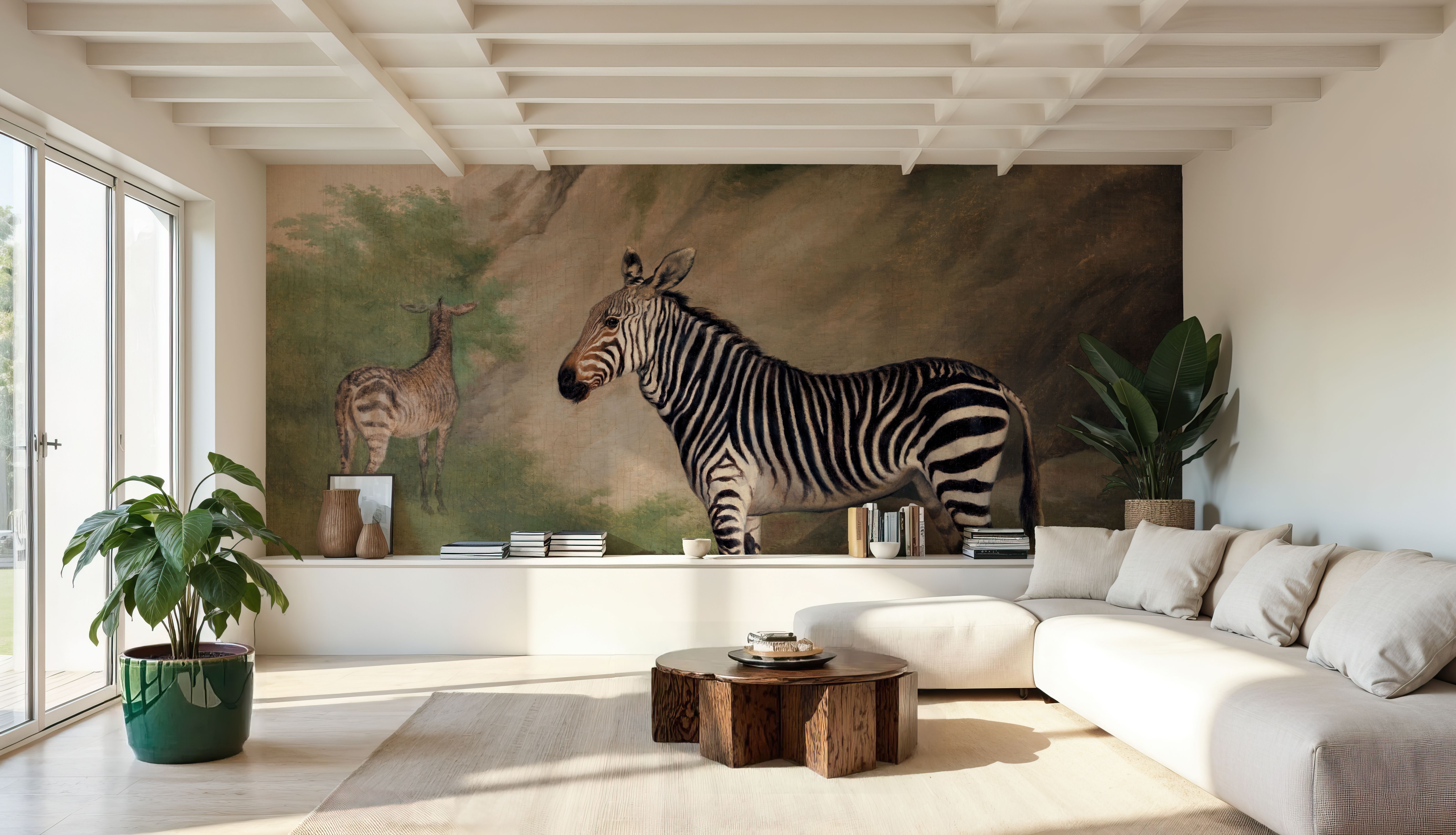 Antique Zebras