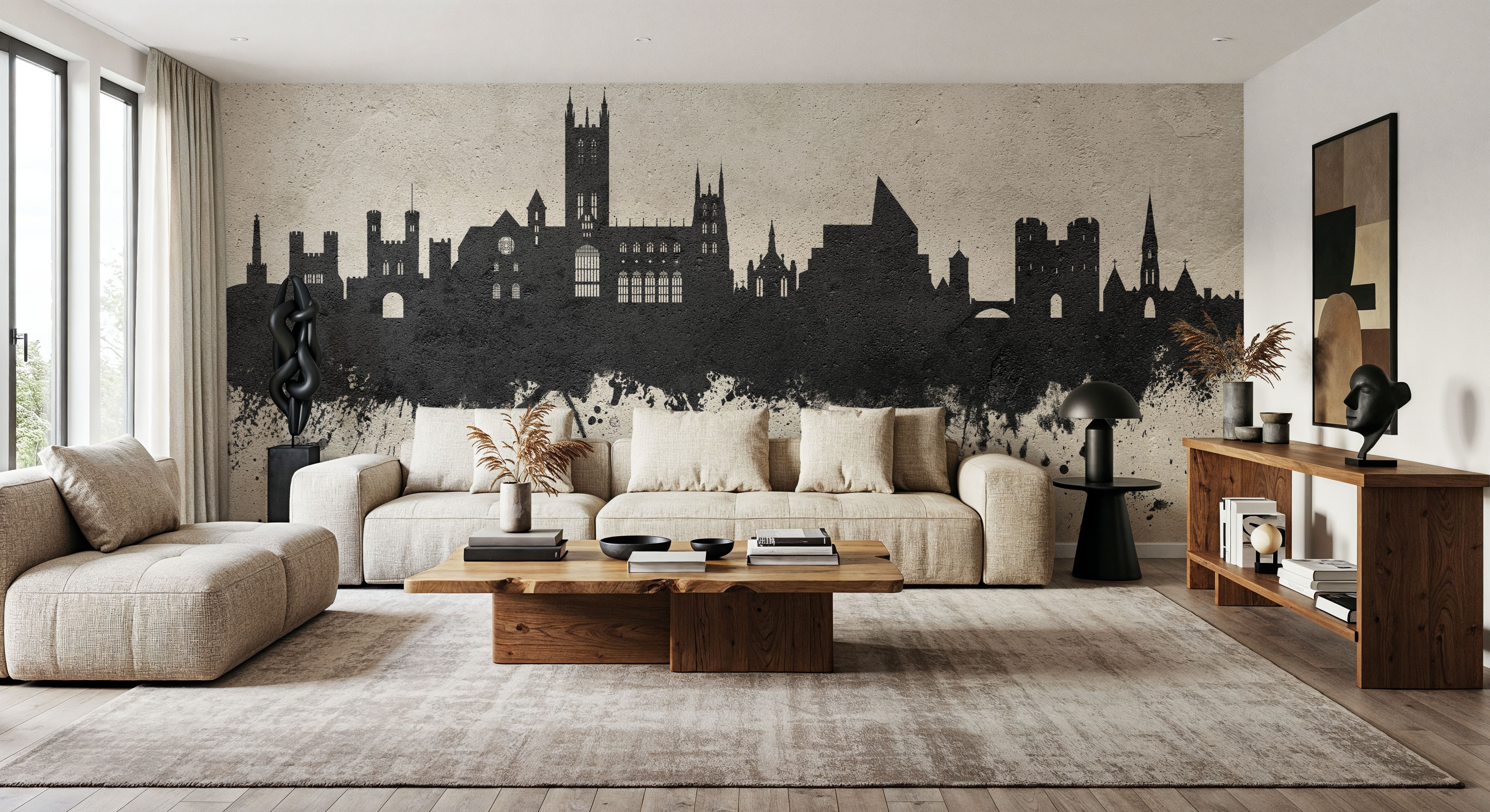Canterbury England Skyline Concrete