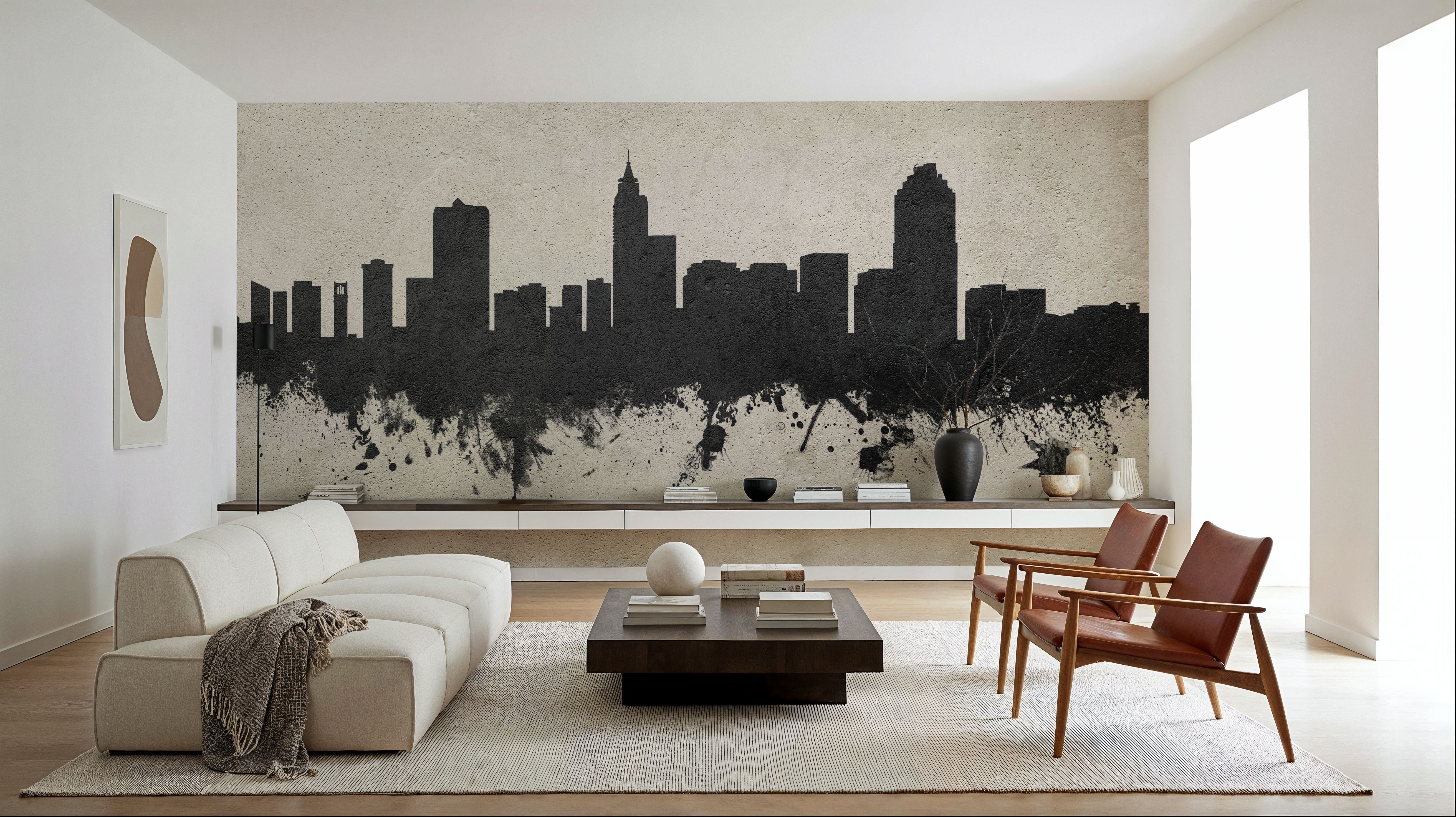 Raleigh North Carolina Skyline Concrete