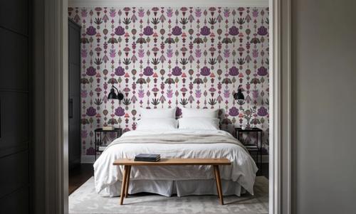 Marble Flowers, Periwinkle