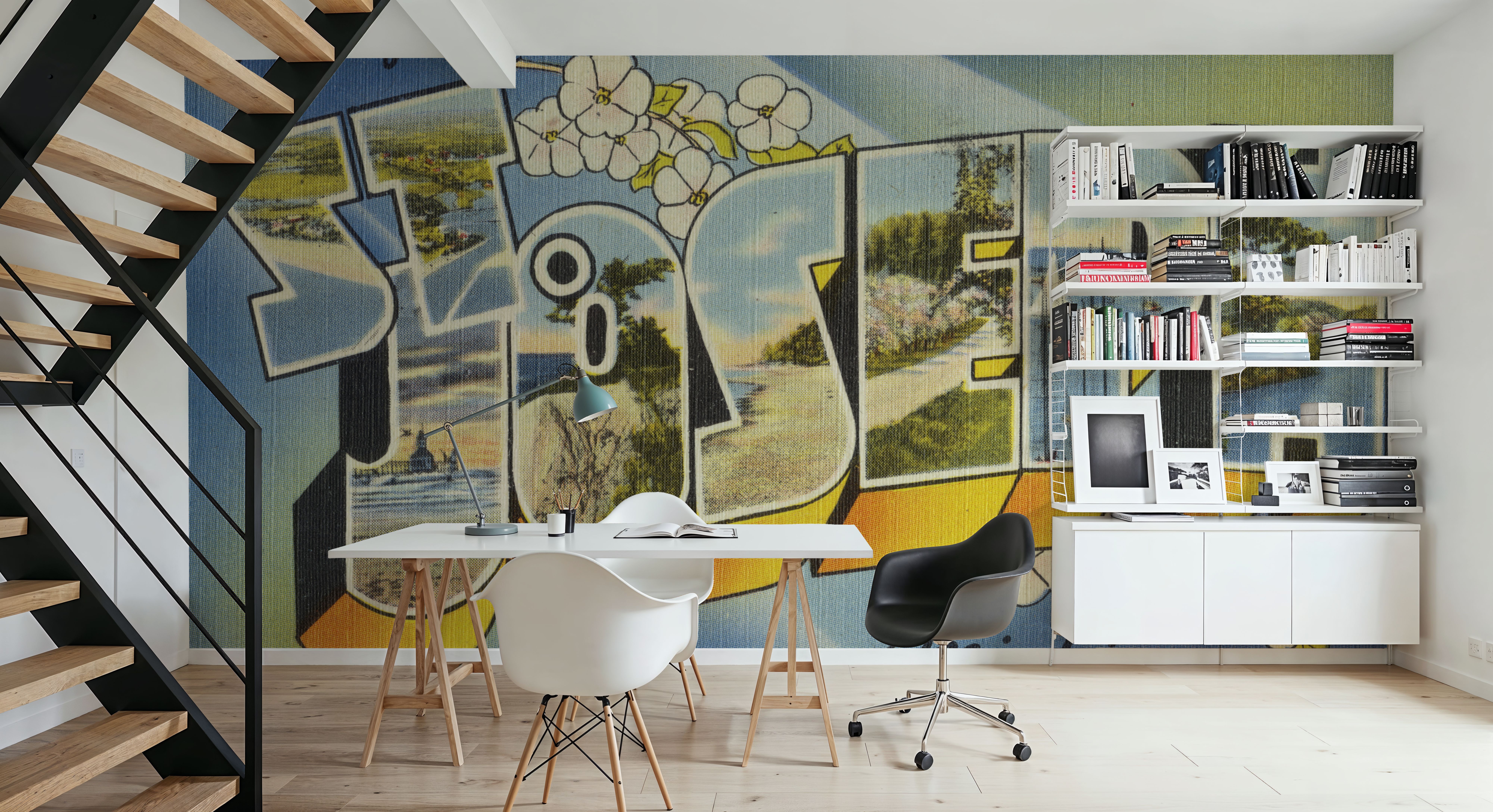 Greetings from St Joseph - Screenprint Postcard