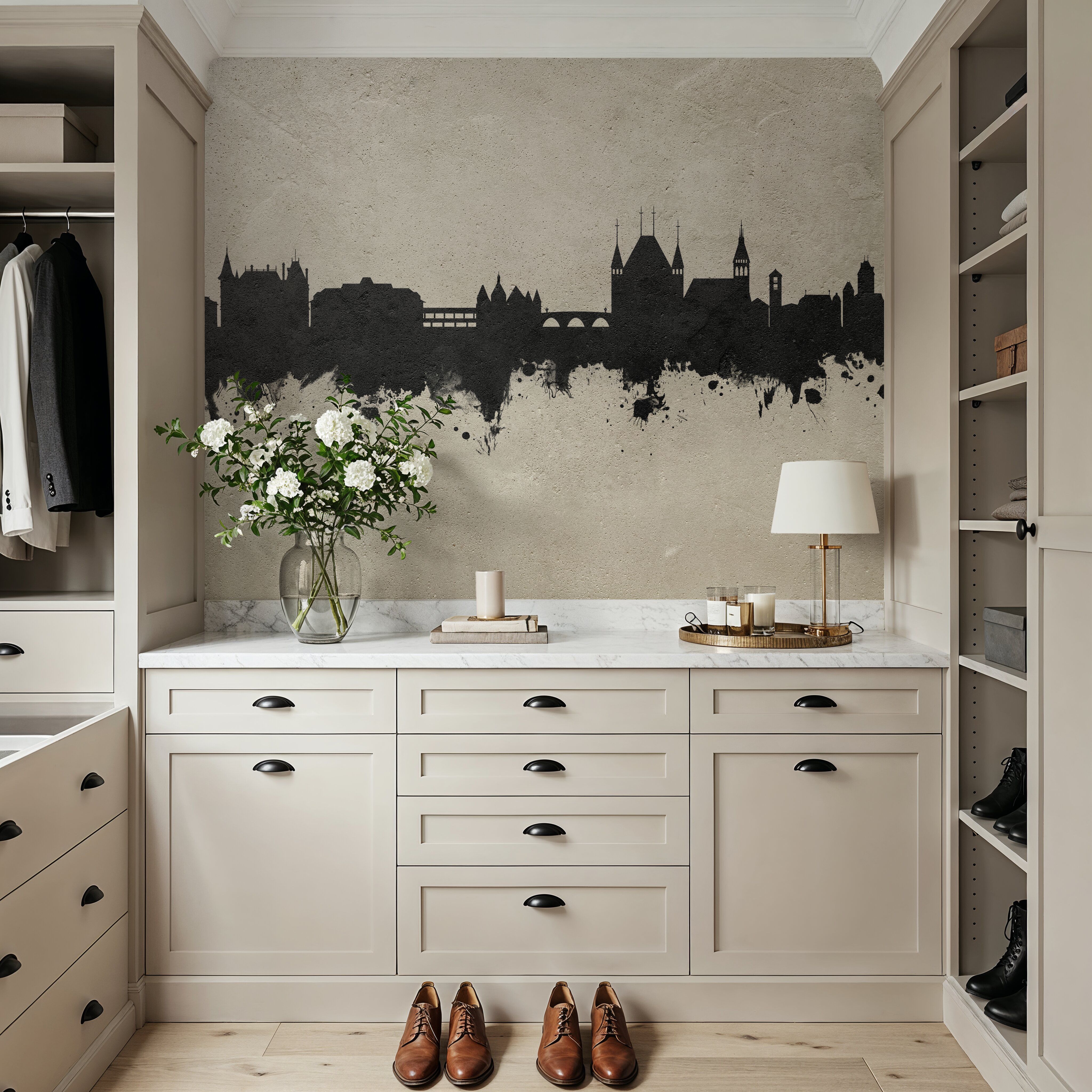 Thun Switzerland Skyline Concrete