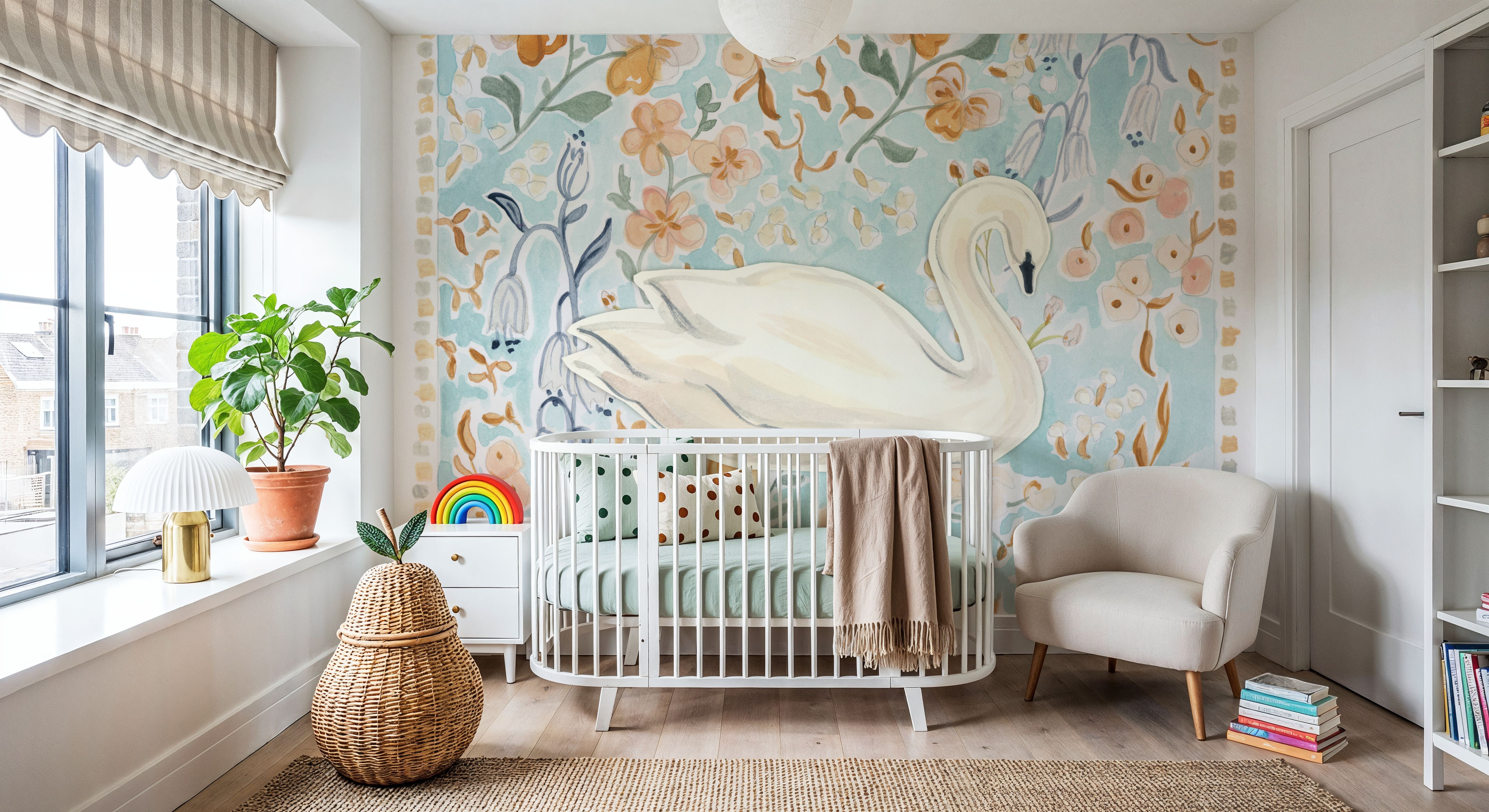 Chinoiserie Swan