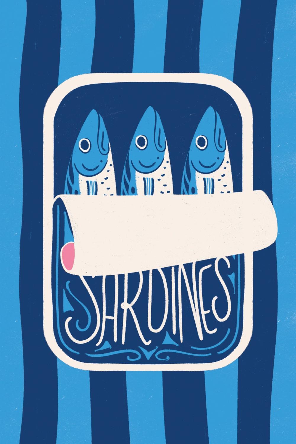 Fun Sardines II Blue