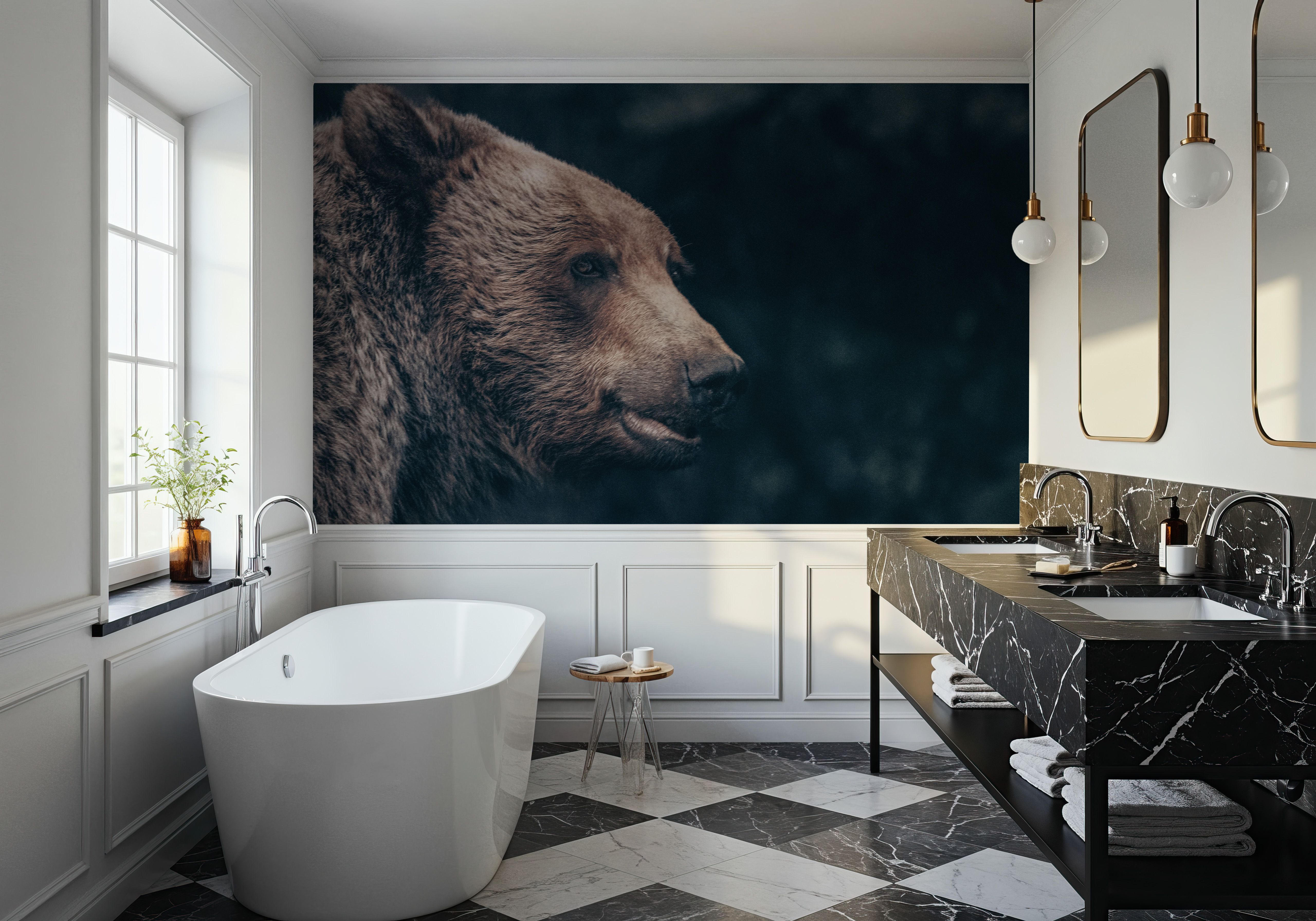 Grizzly Bear Portrait
