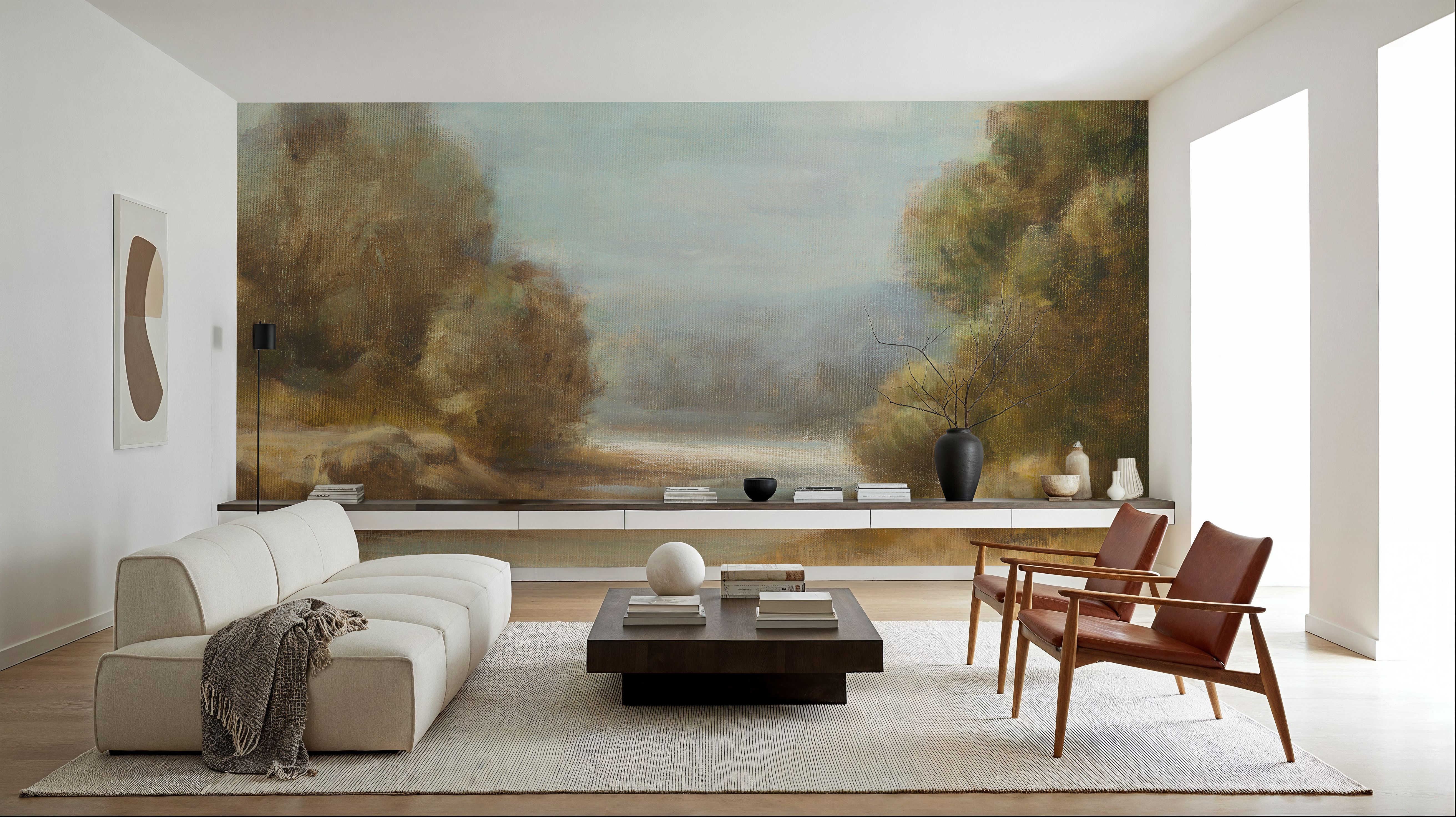 In the Valley II No Boat, Wallpaper