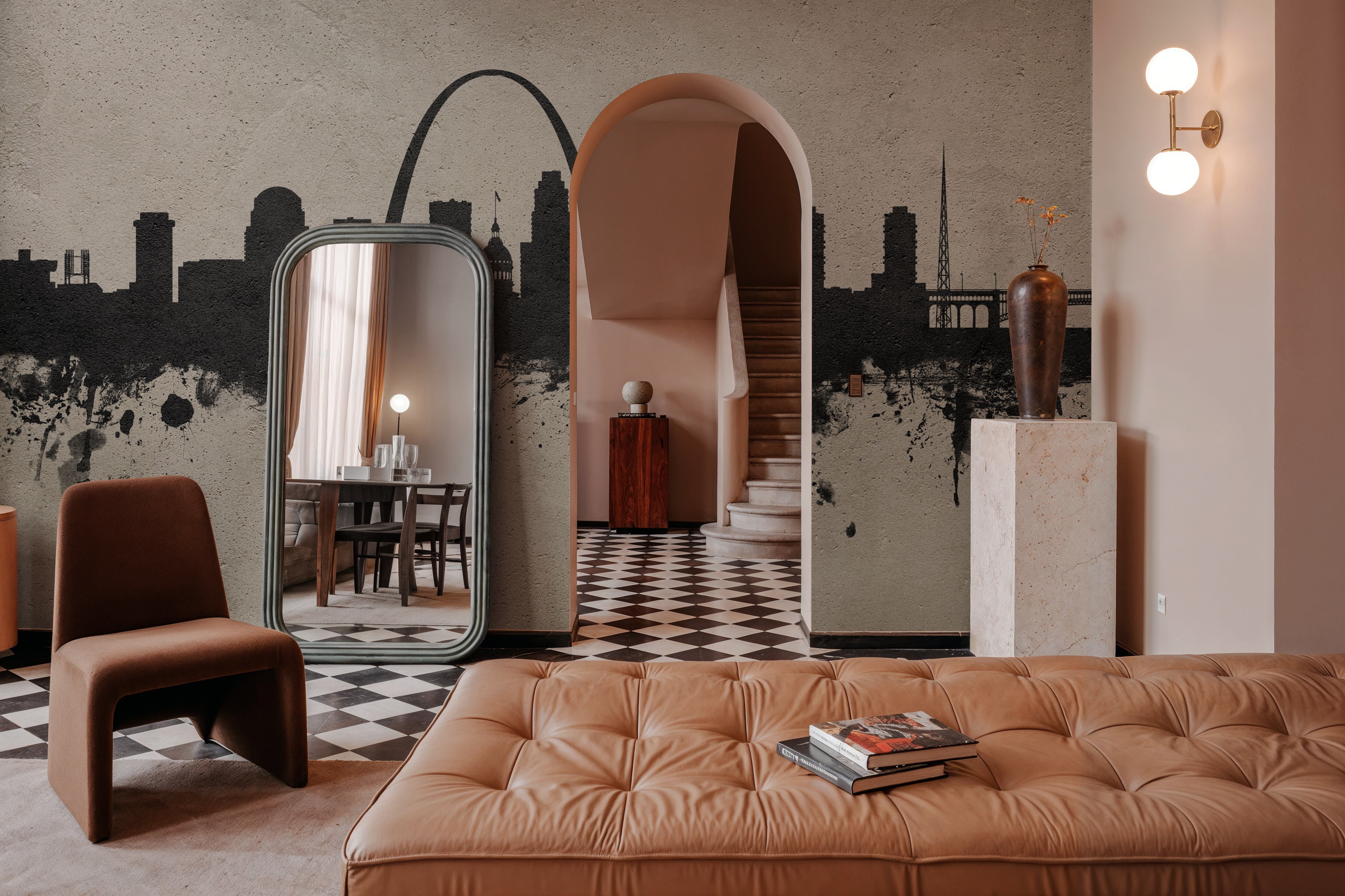 St Louis Missouri Skyline Concrete