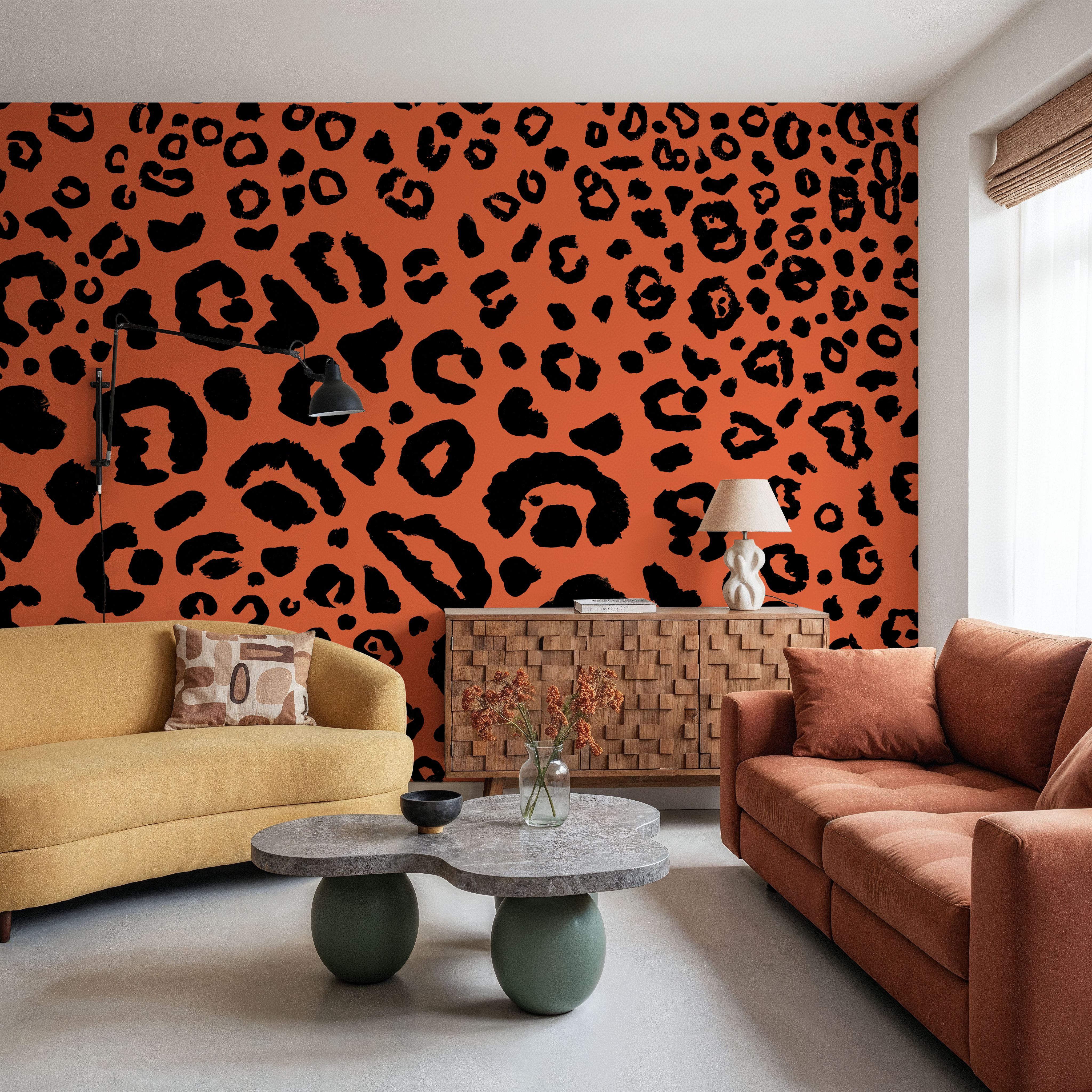 Animal Print II Orange