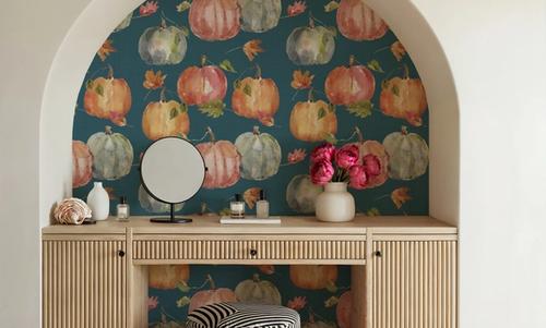 Time to Share Pumpkins Blue