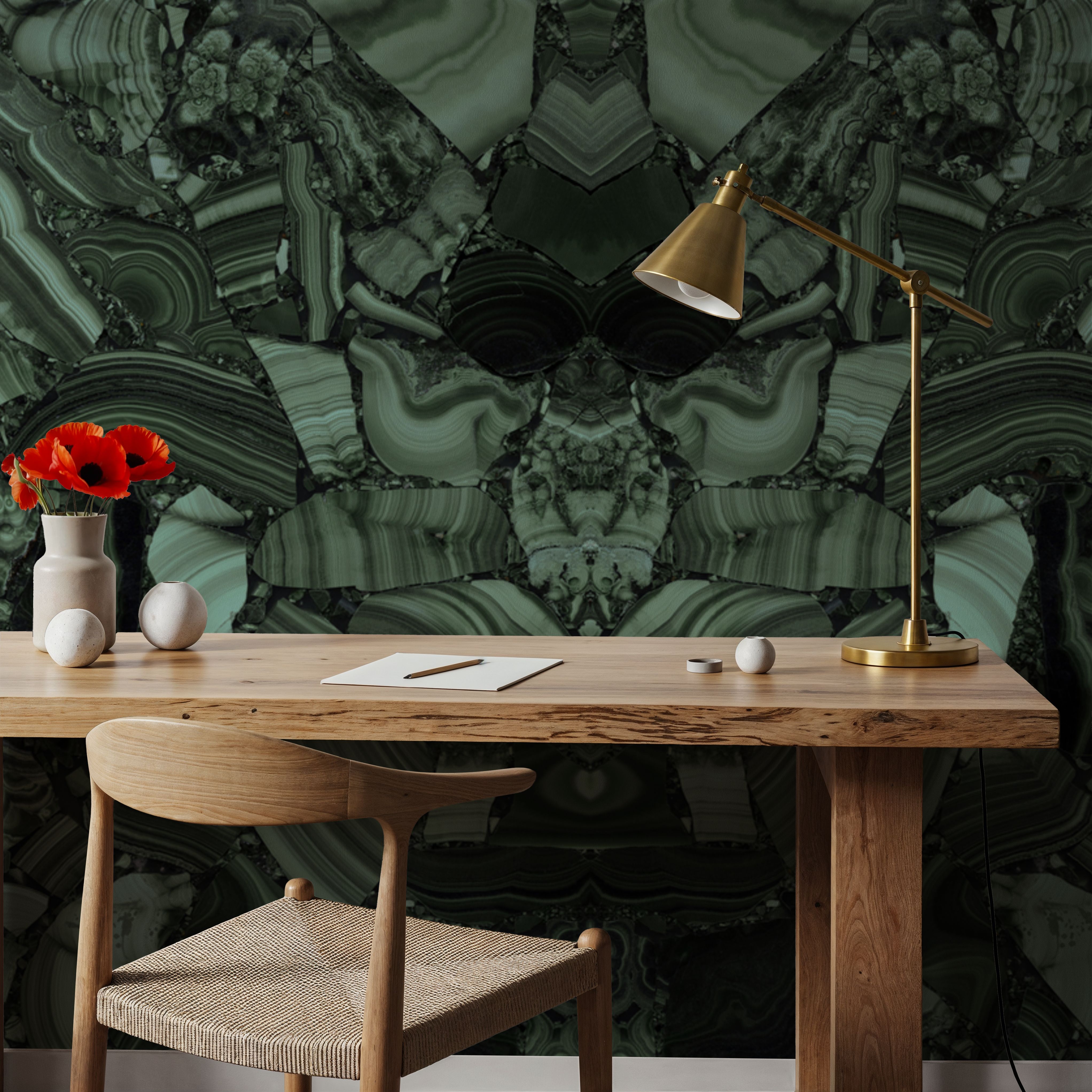 Malachite Vortex, Forest Green