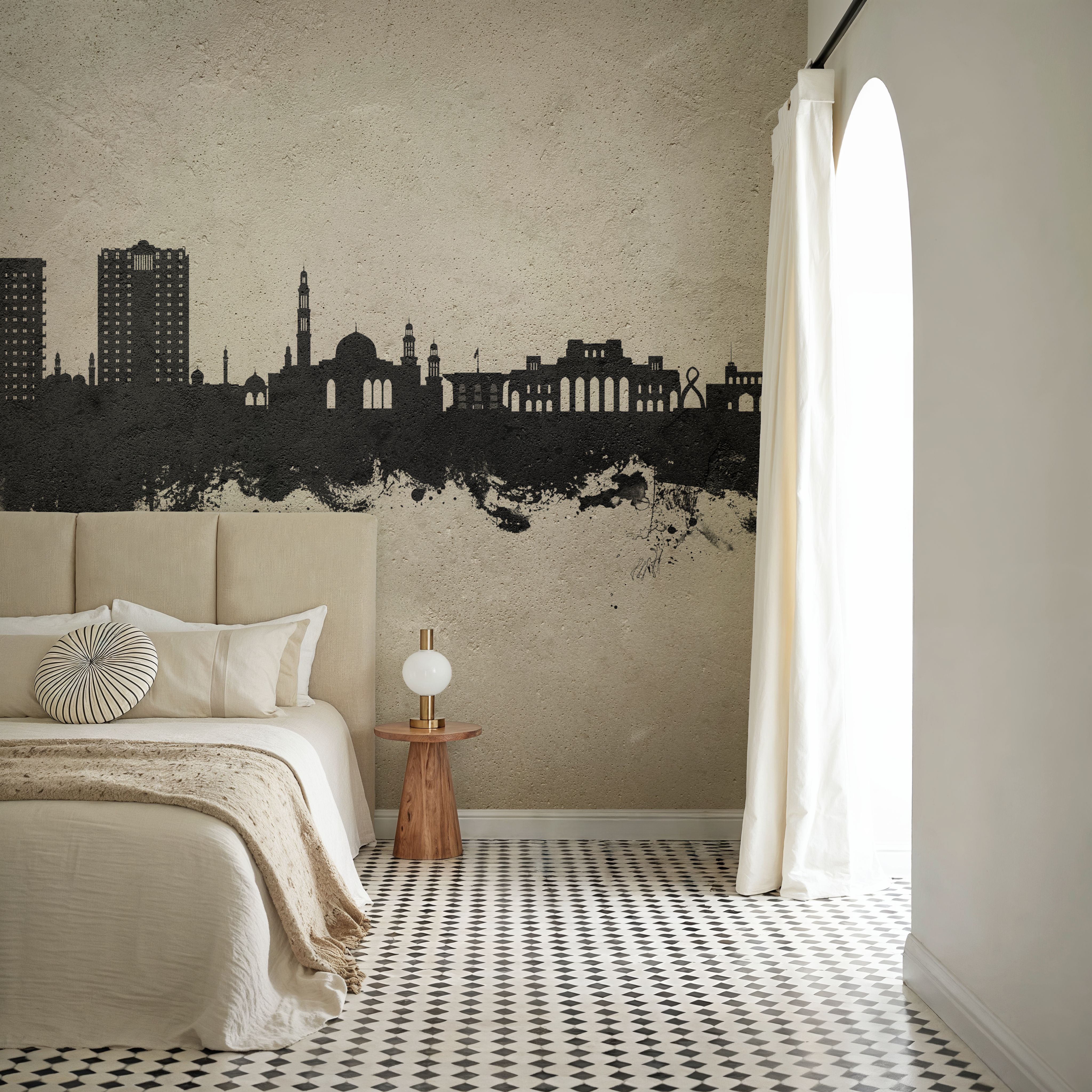 Muscat Oman Skyline Concrete