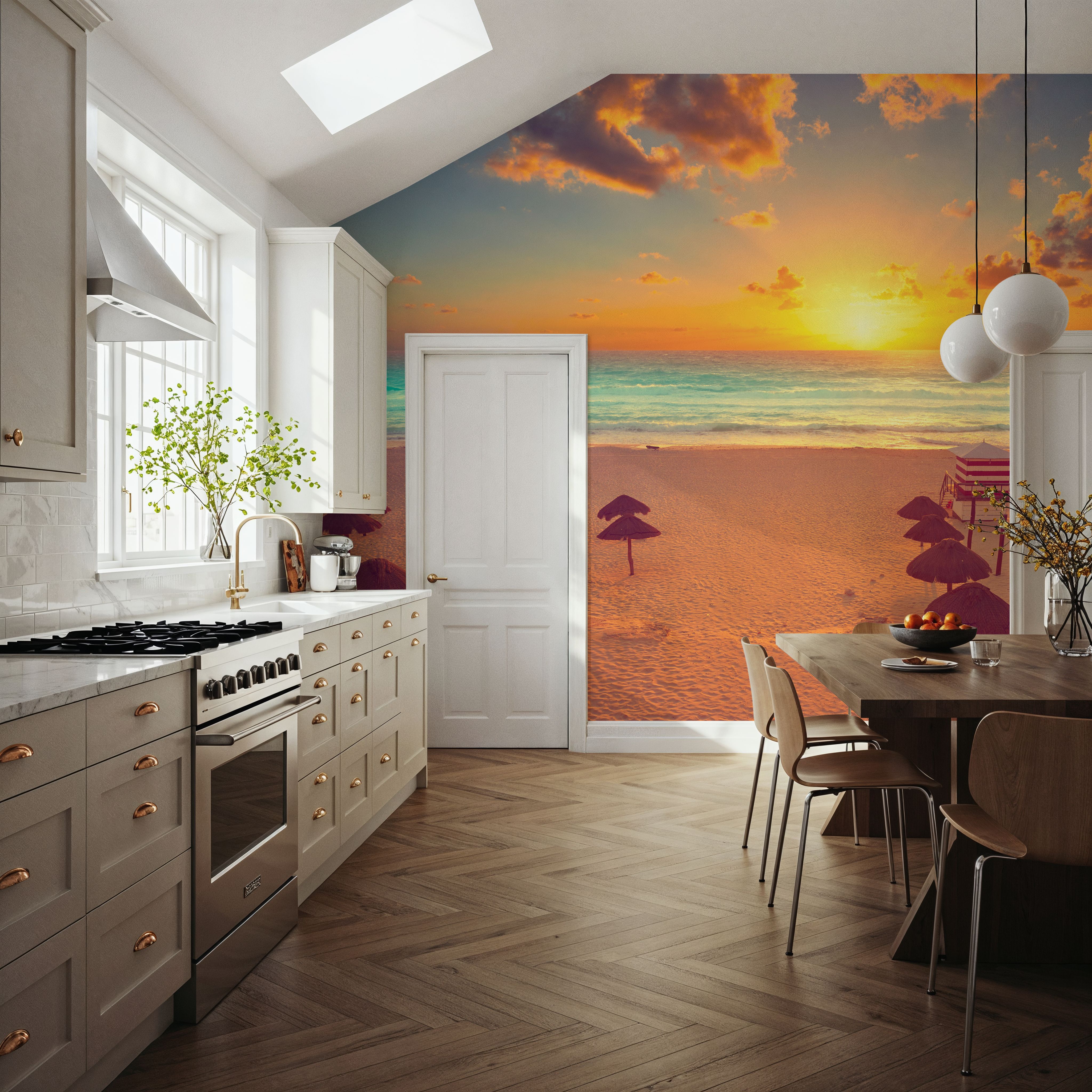 Golden Shore Sunrise