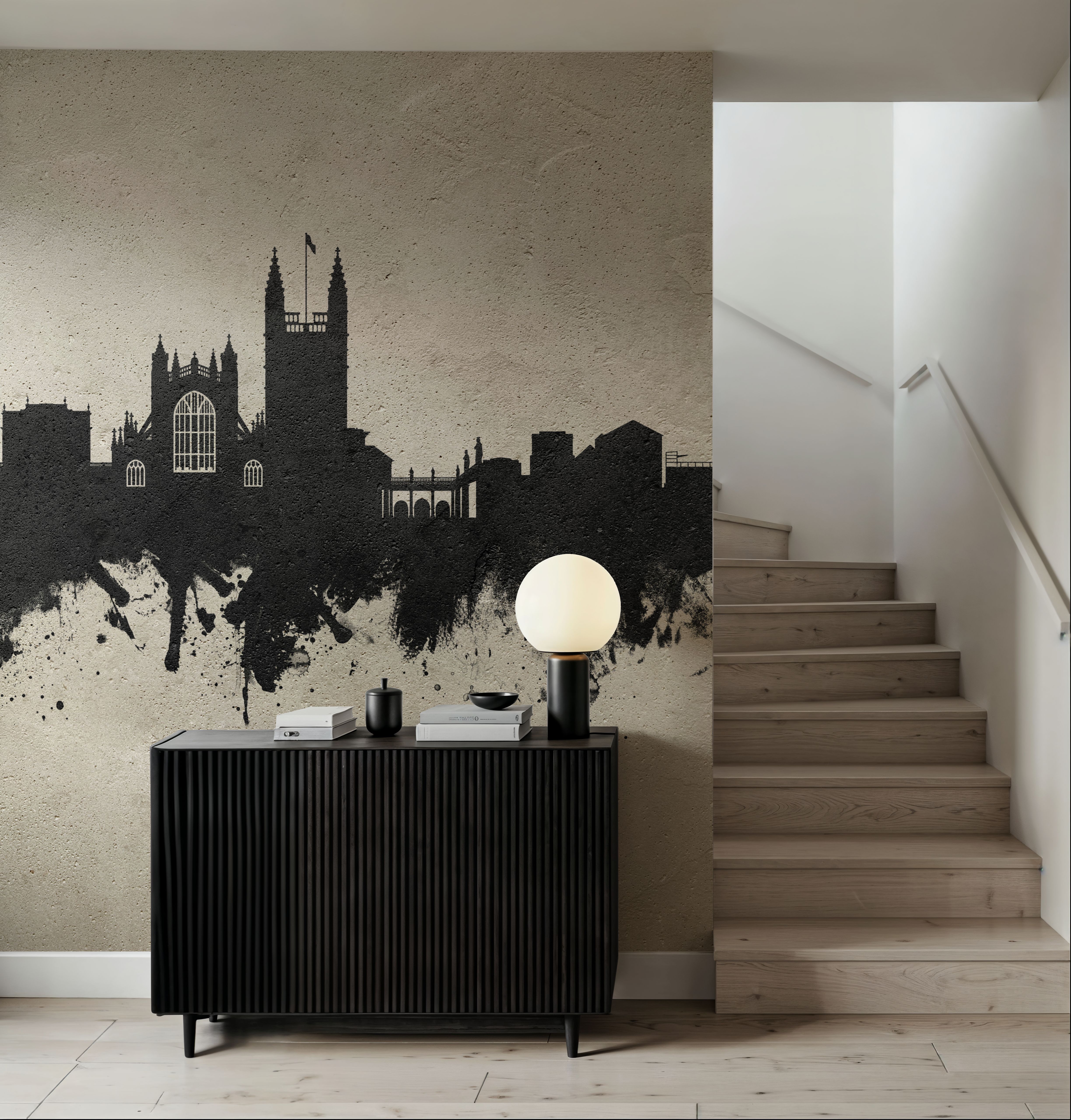 Bath England Skyline Concrete