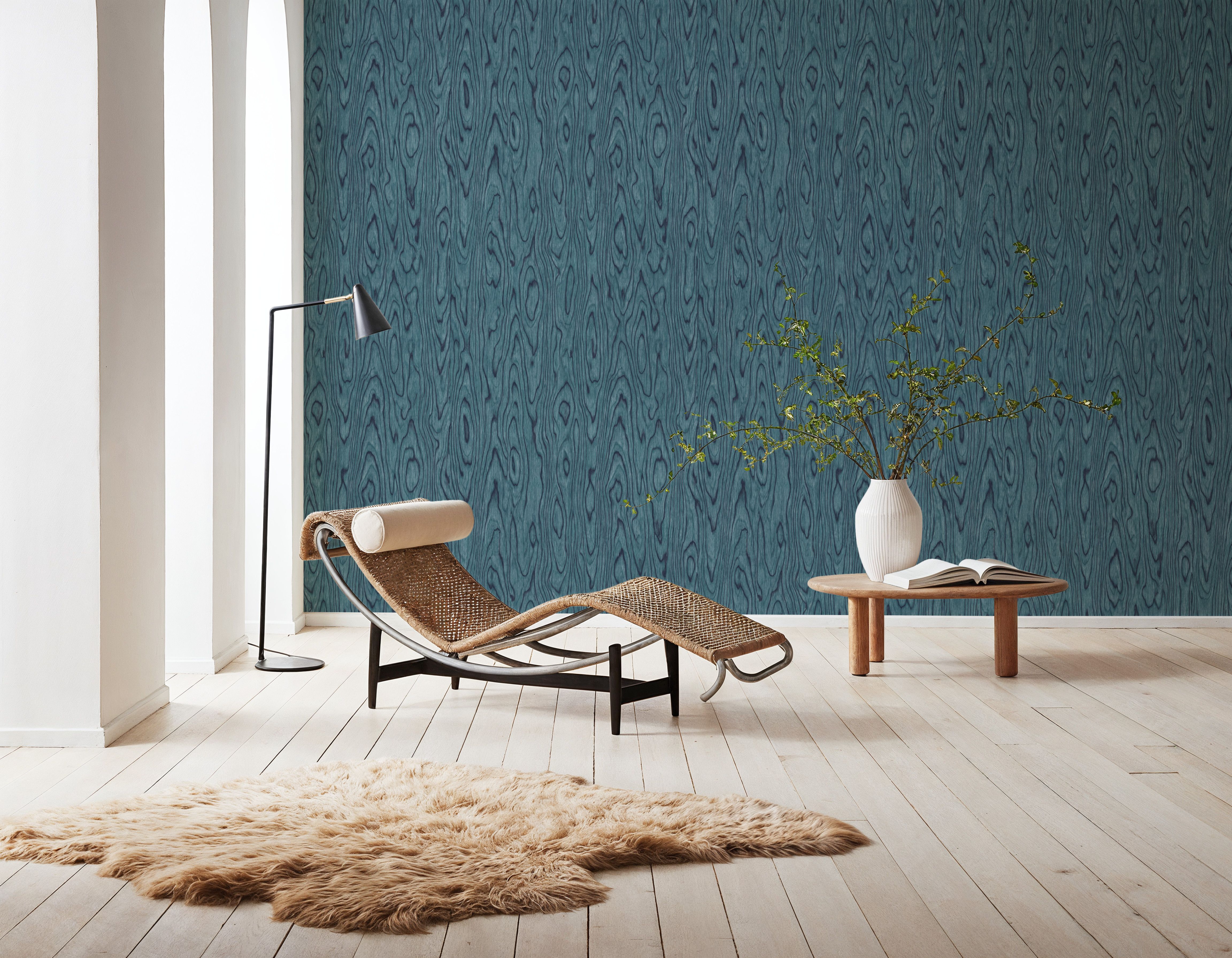 Conoid Grain, Cerulian Blue