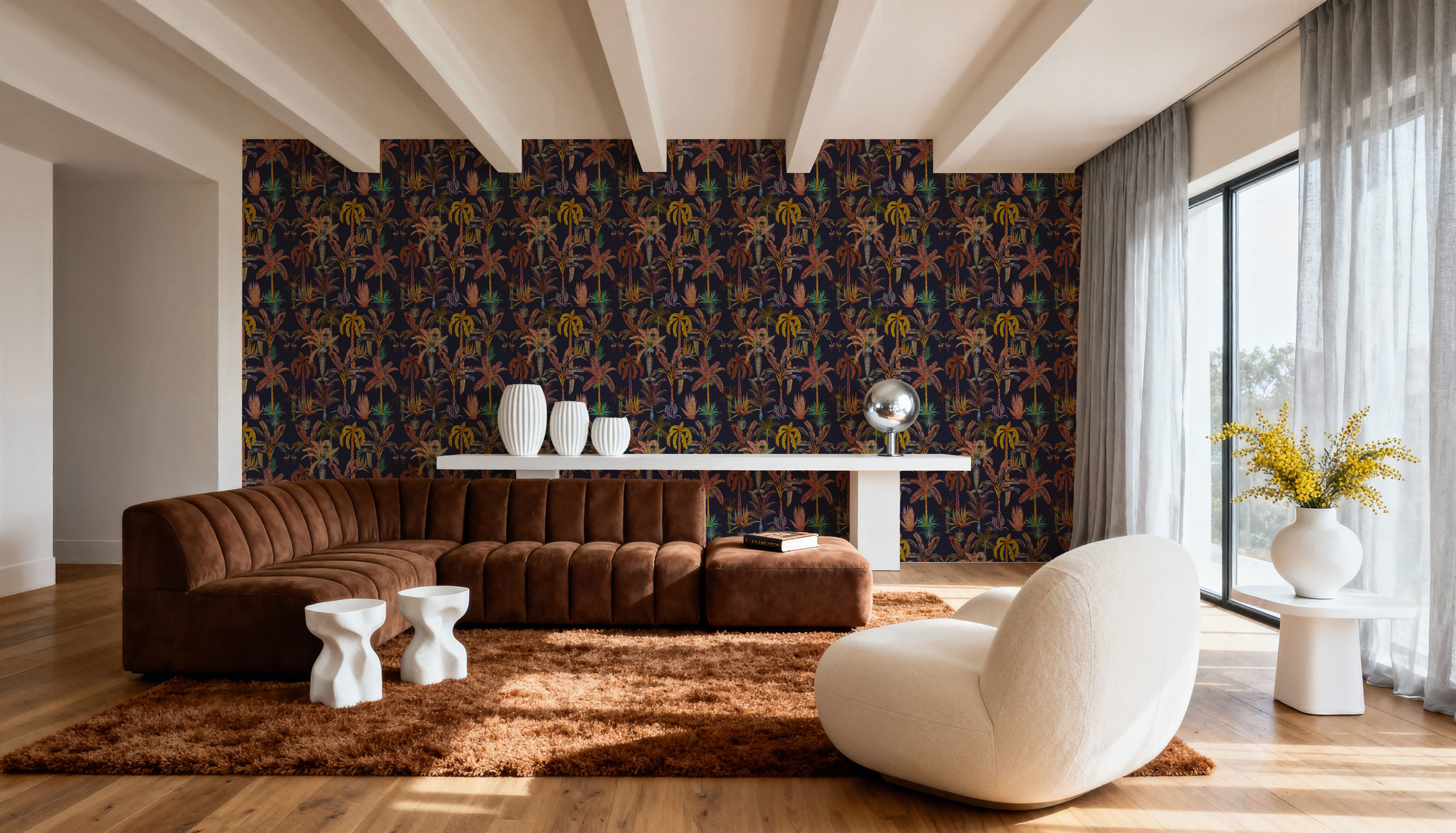 Statement Palms Petite, Midnight