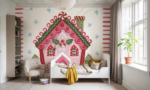 Pink Gingerbread I
