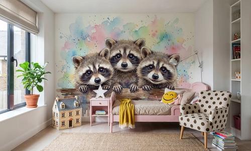 Raccoons - Cute Baby Animals Series