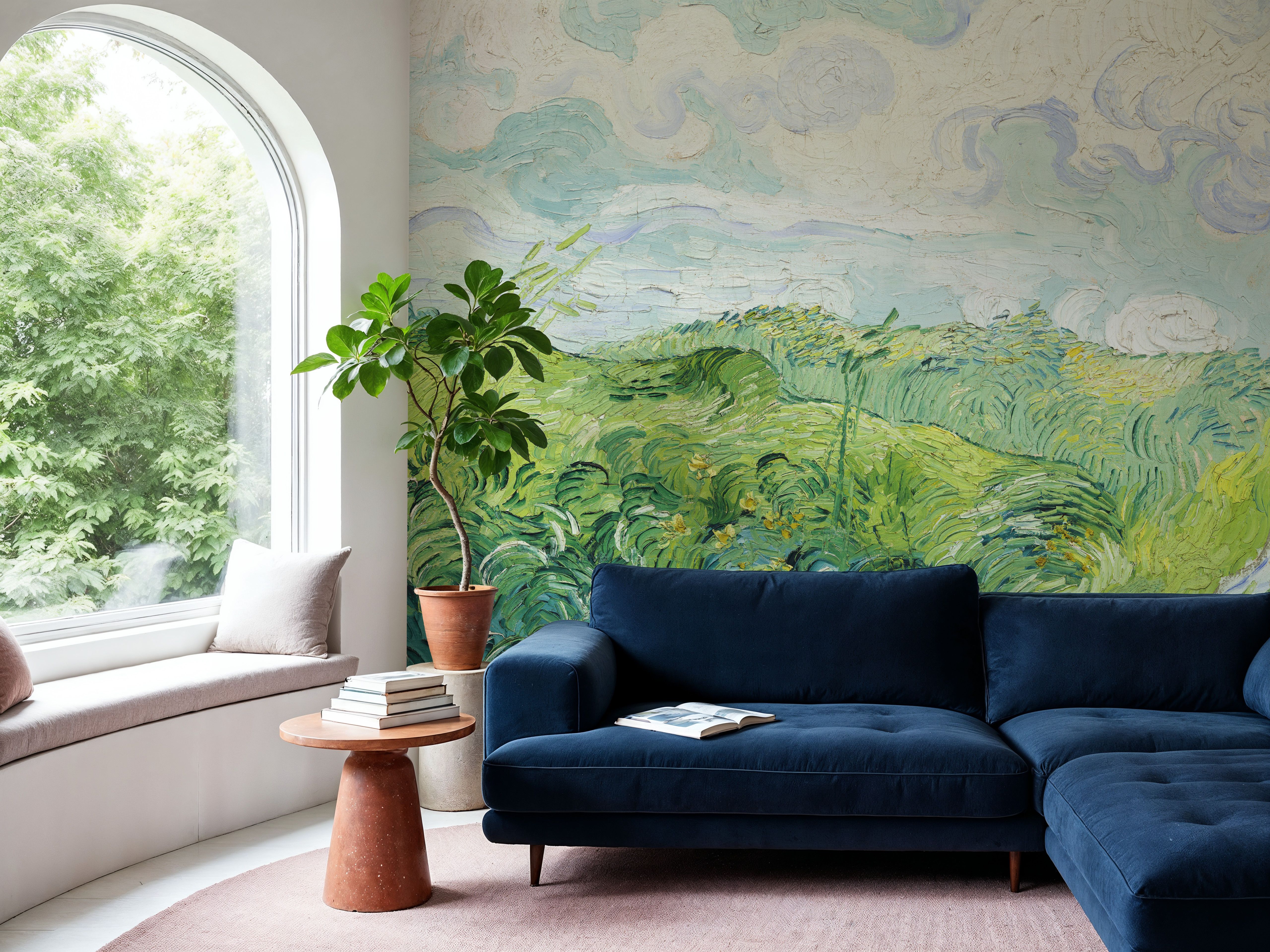 Green Wheat Fields, Auvers