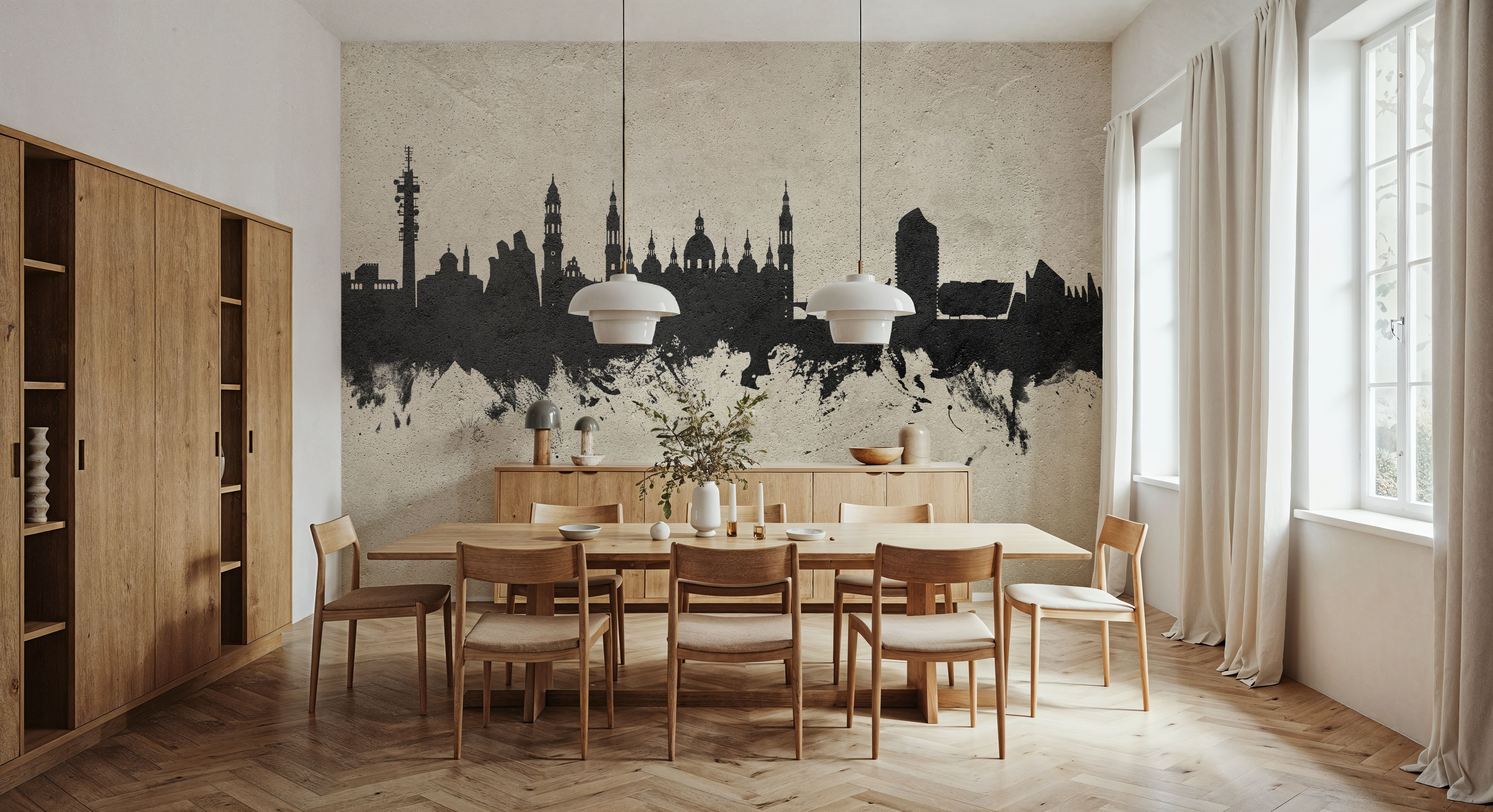 Zaragoza Spain Skyline Concrete