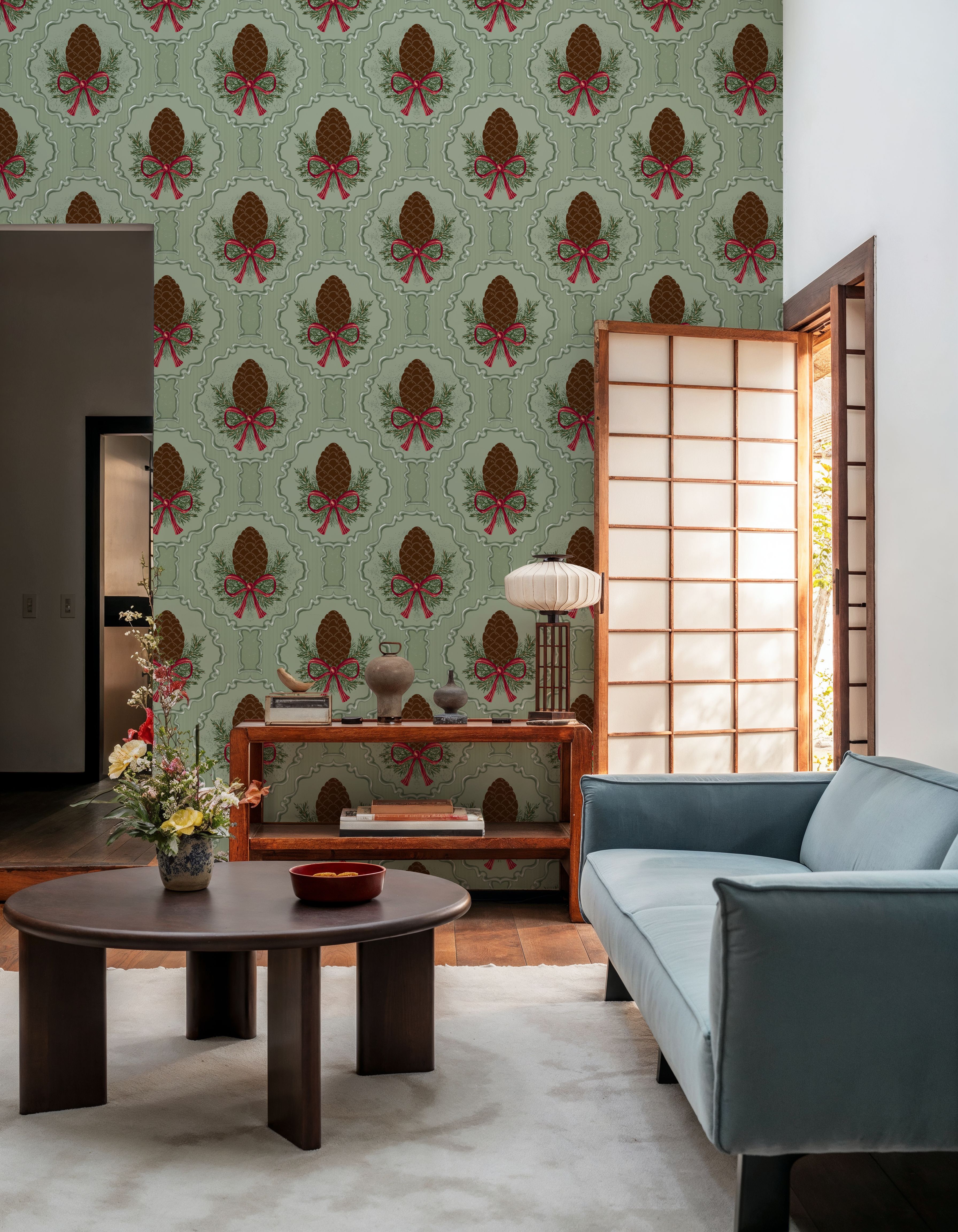 Pine Cone & Ornate Rackets, Mint