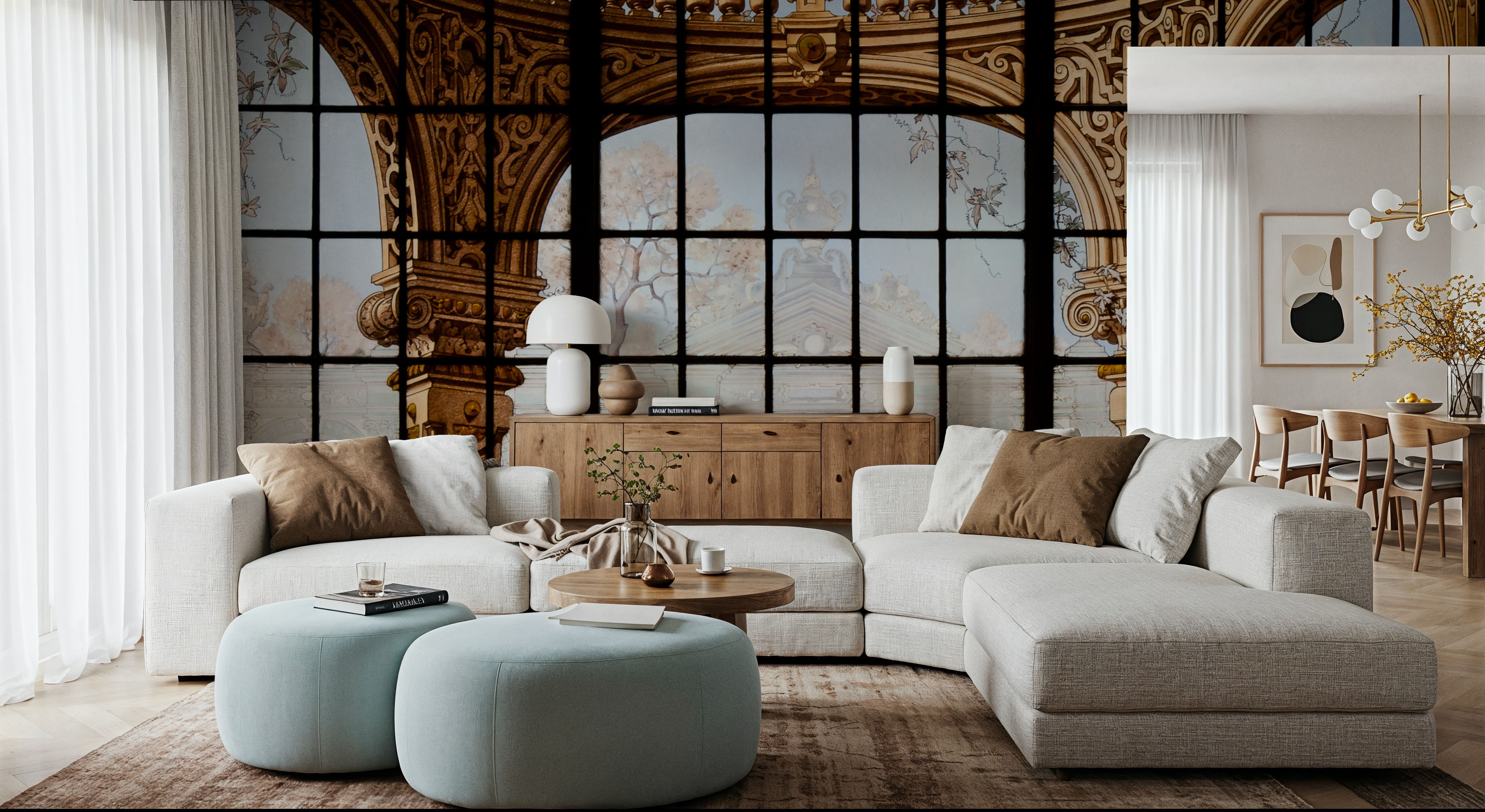 Conservatory & Stained Glass Windows