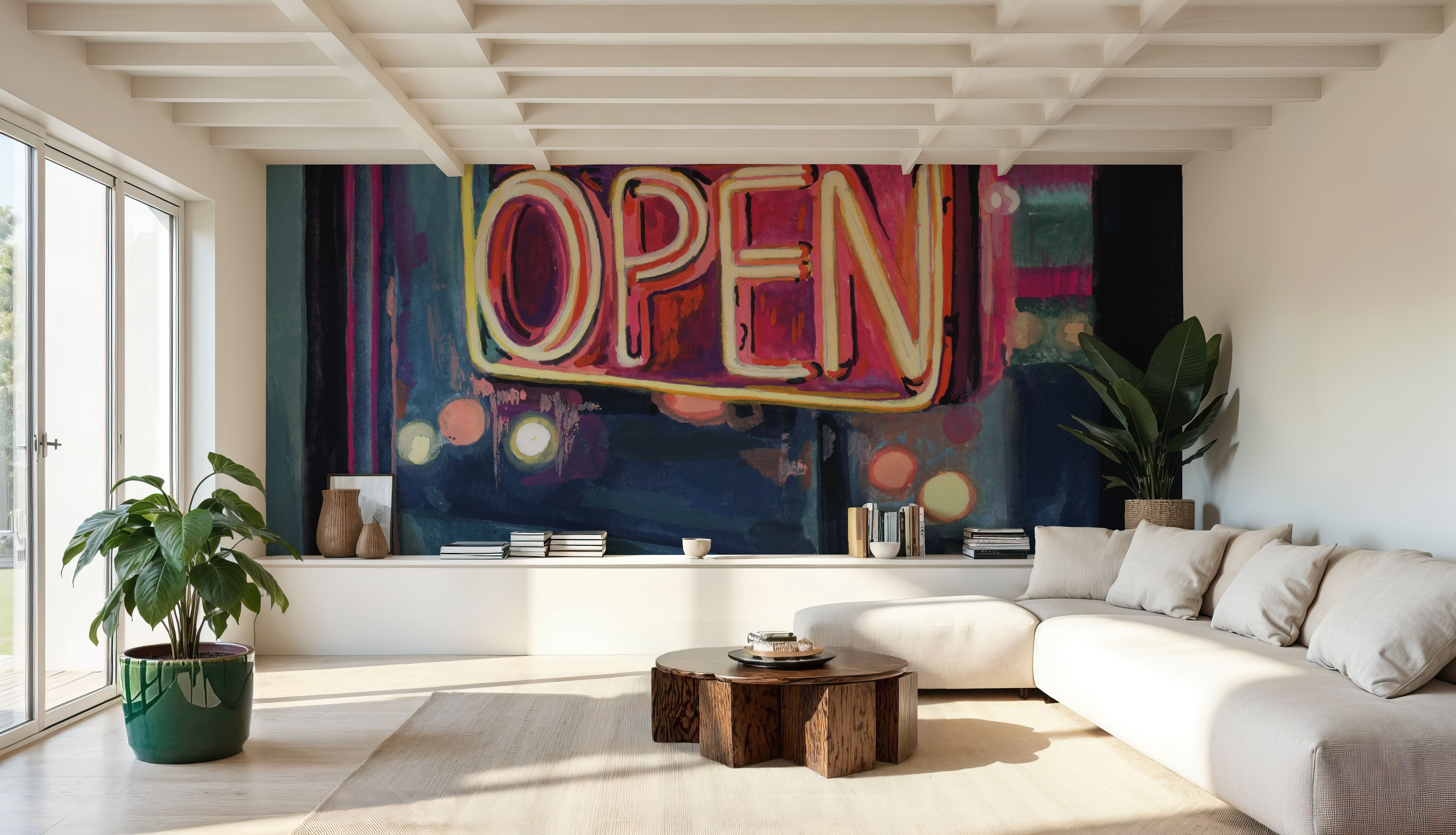 Neon Open Sign