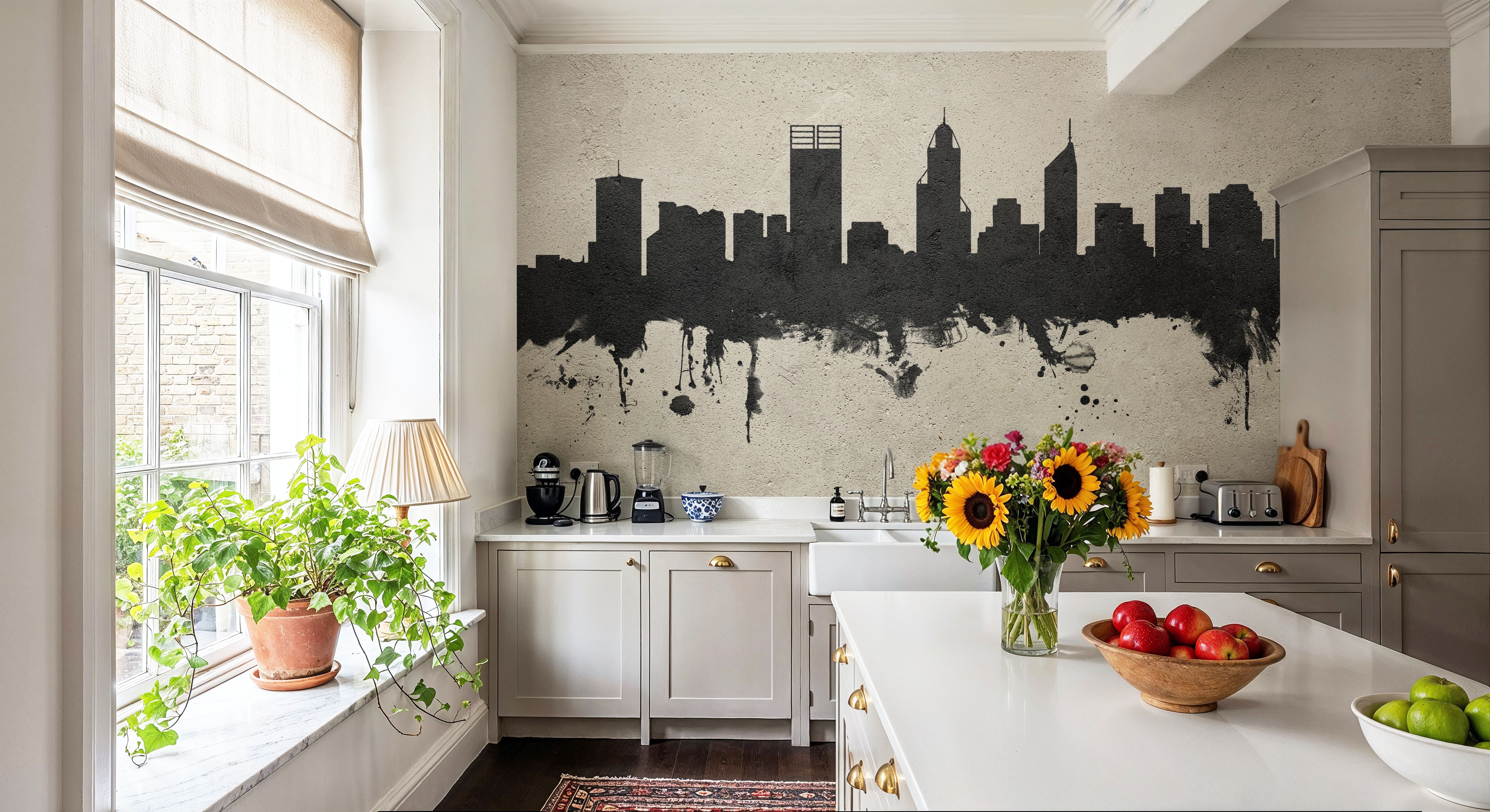 Perth Australia Skyline Concrete