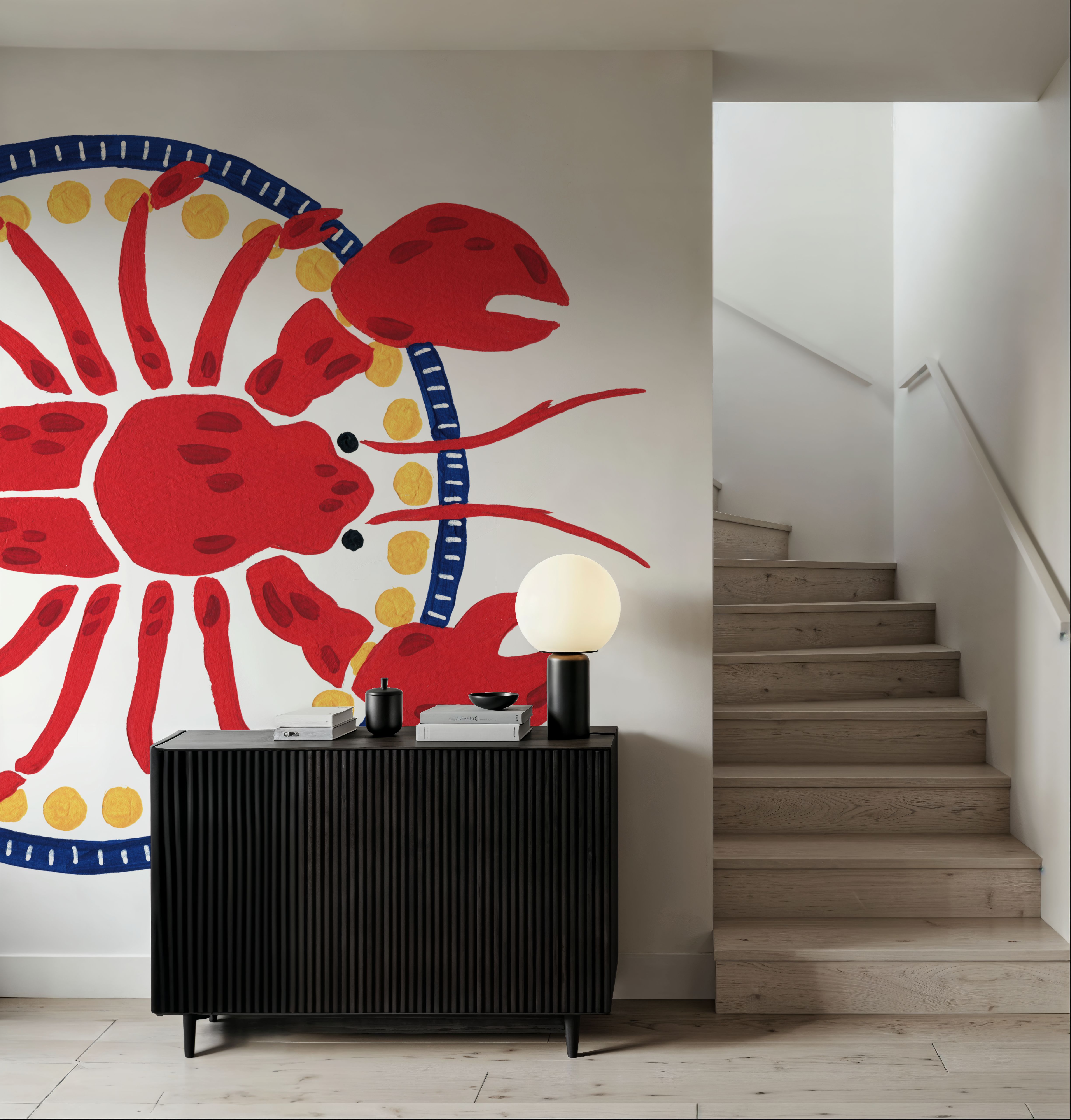 Kitschy Coastal Lobster