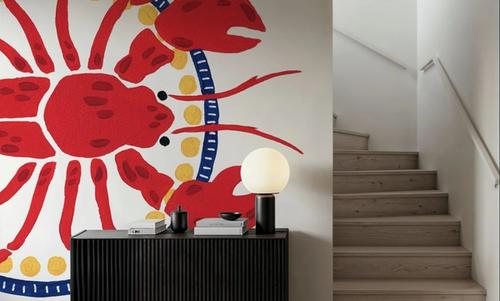 Kitschy Coastal Lobster