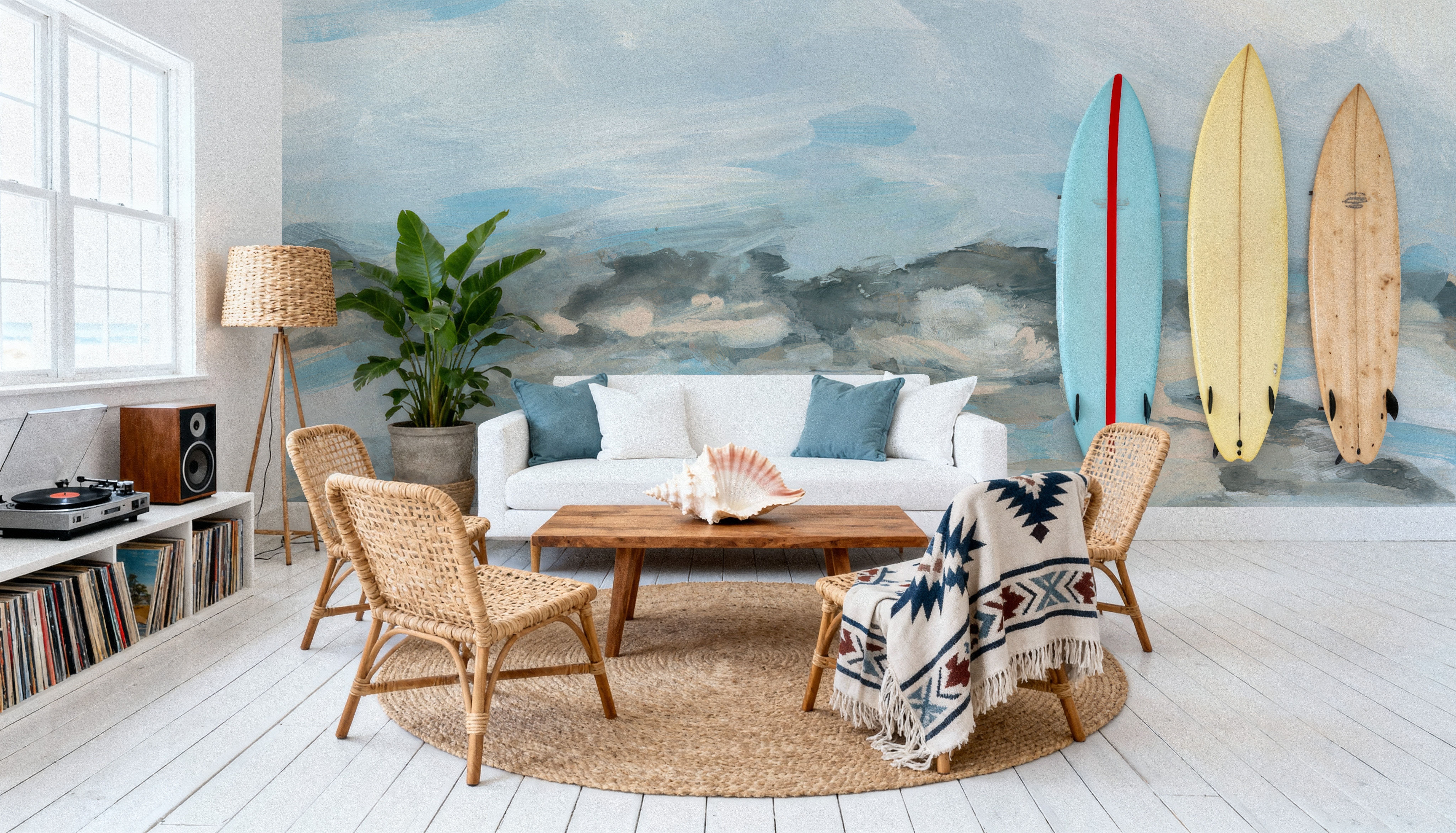 Whisper Shoreline I, Papel pintado