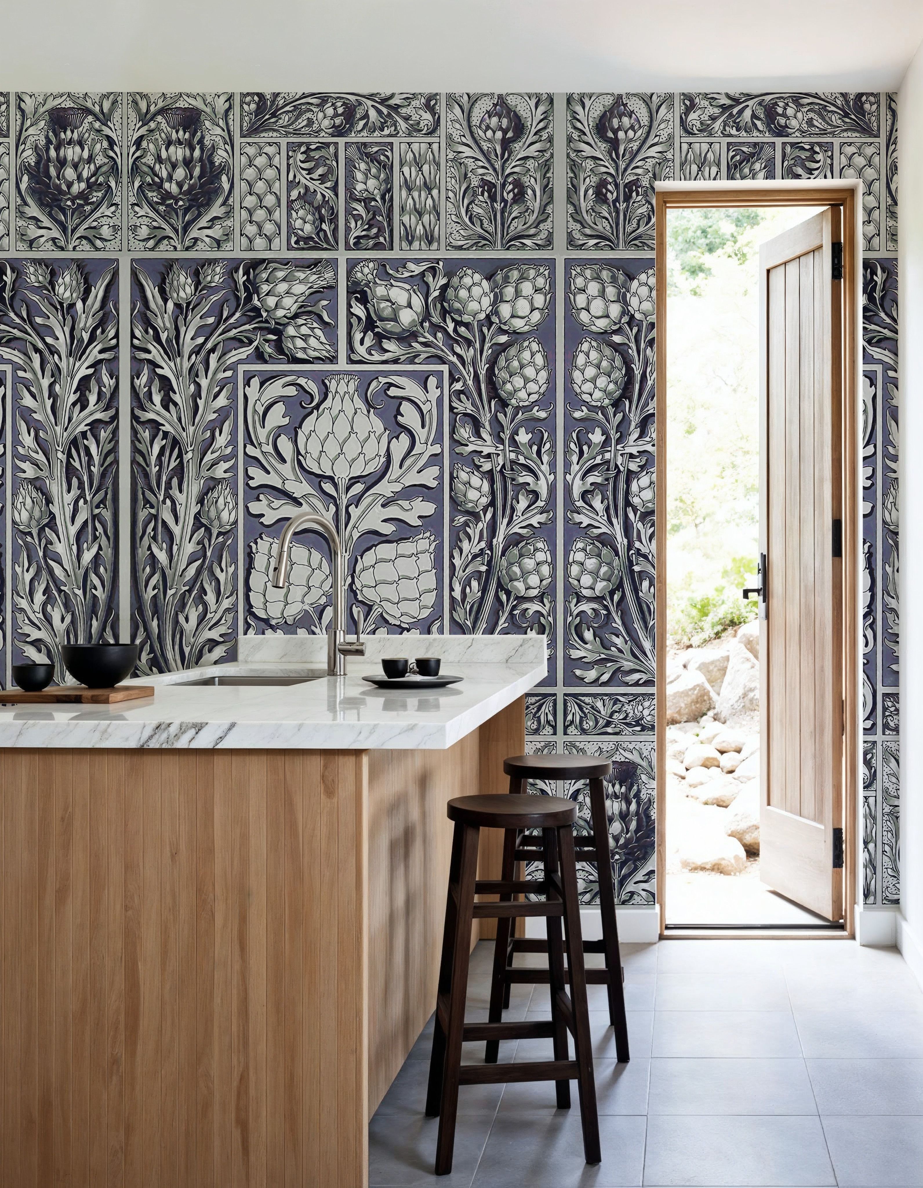 Thistle Walls Blue
