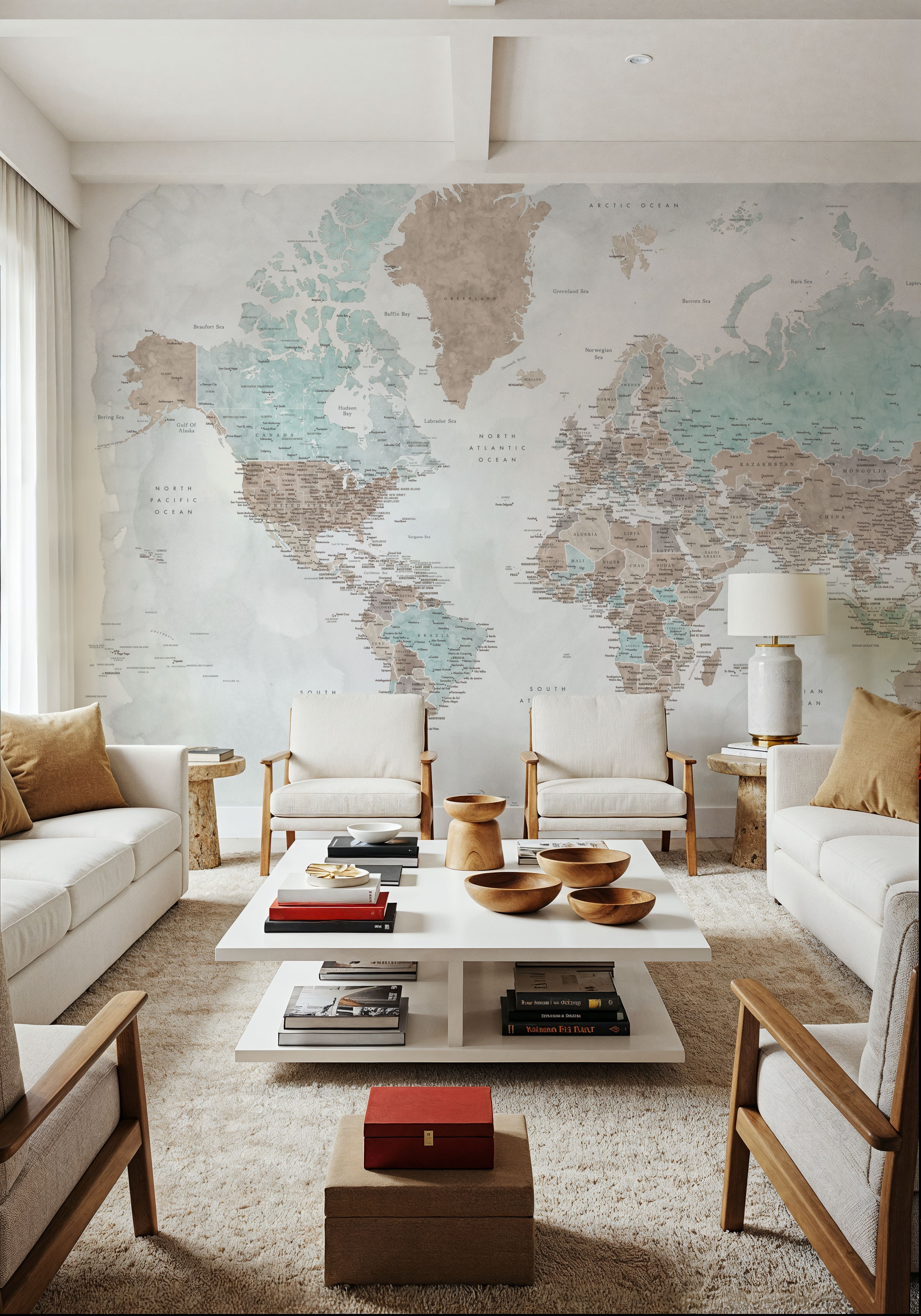 World Map Cities - Colleteh