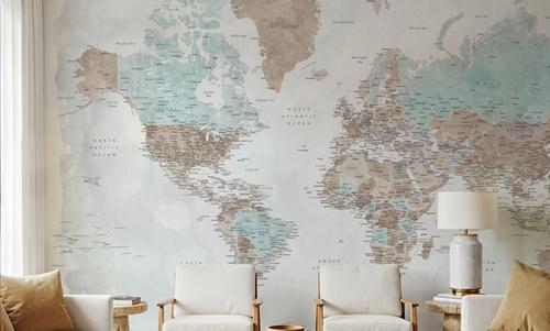 World Map Cities - Colleteh