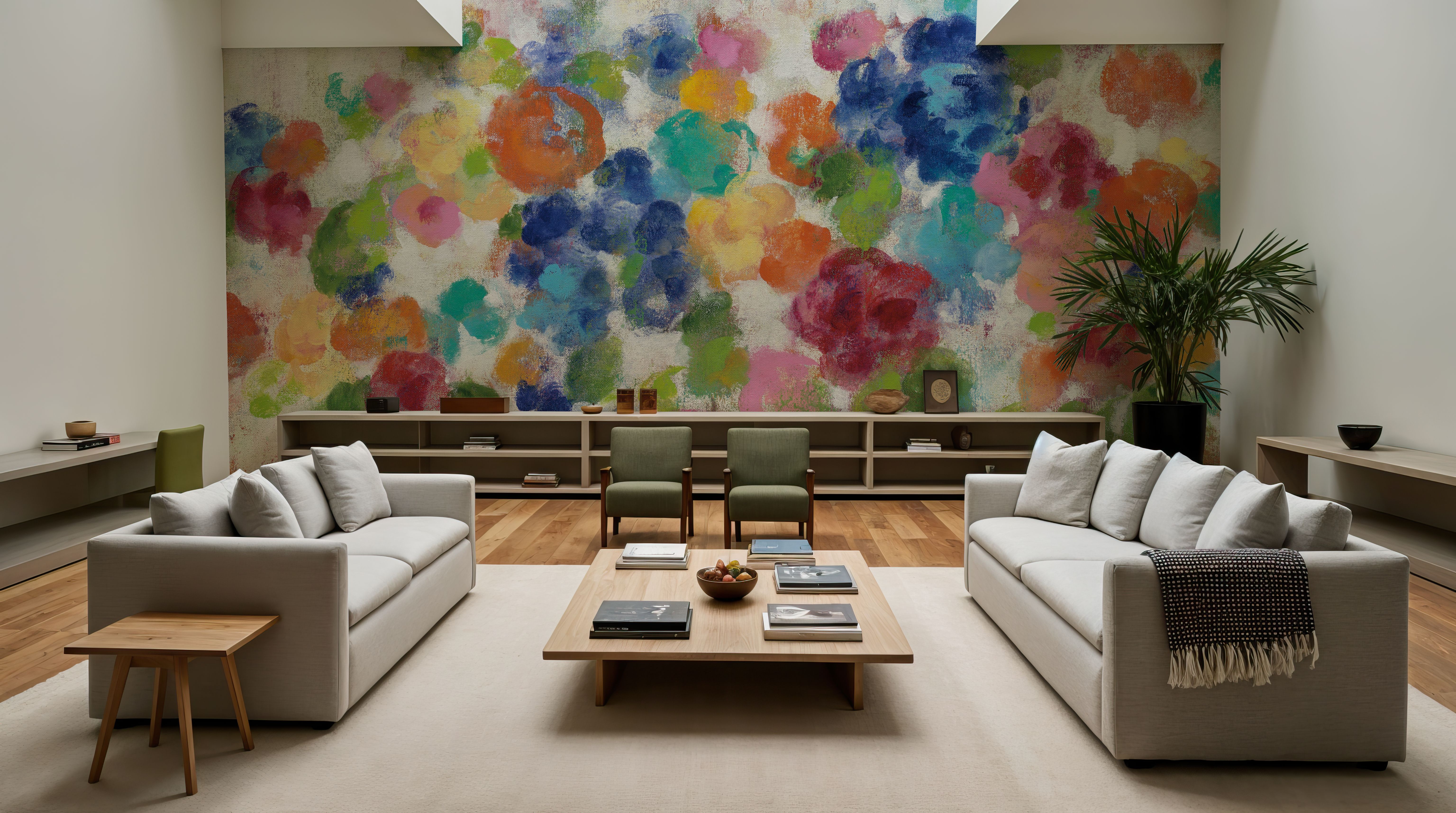 Hydrangea Bouquet I on canvas