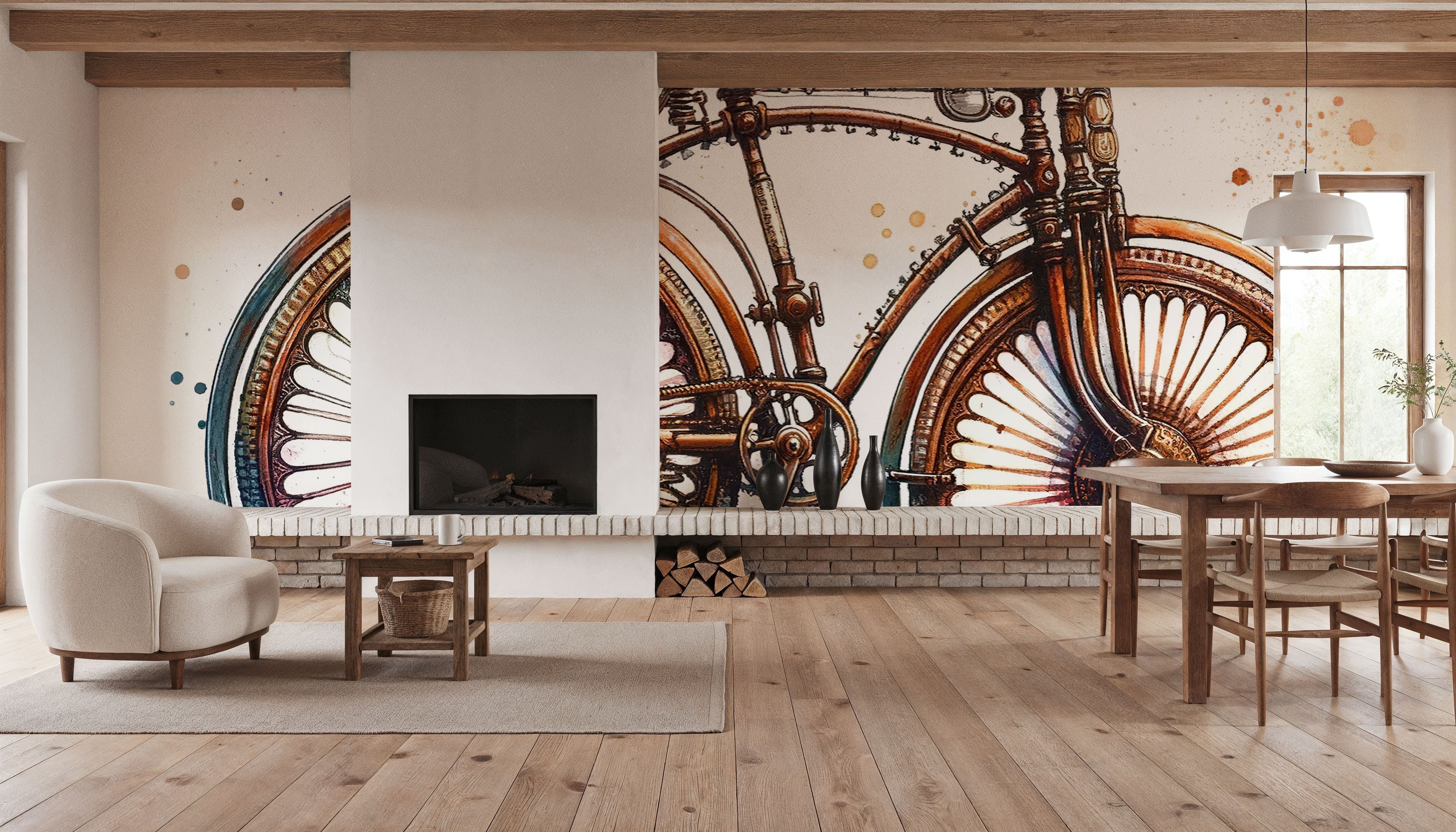 Historical Bicycle19th Century, Wallpaper