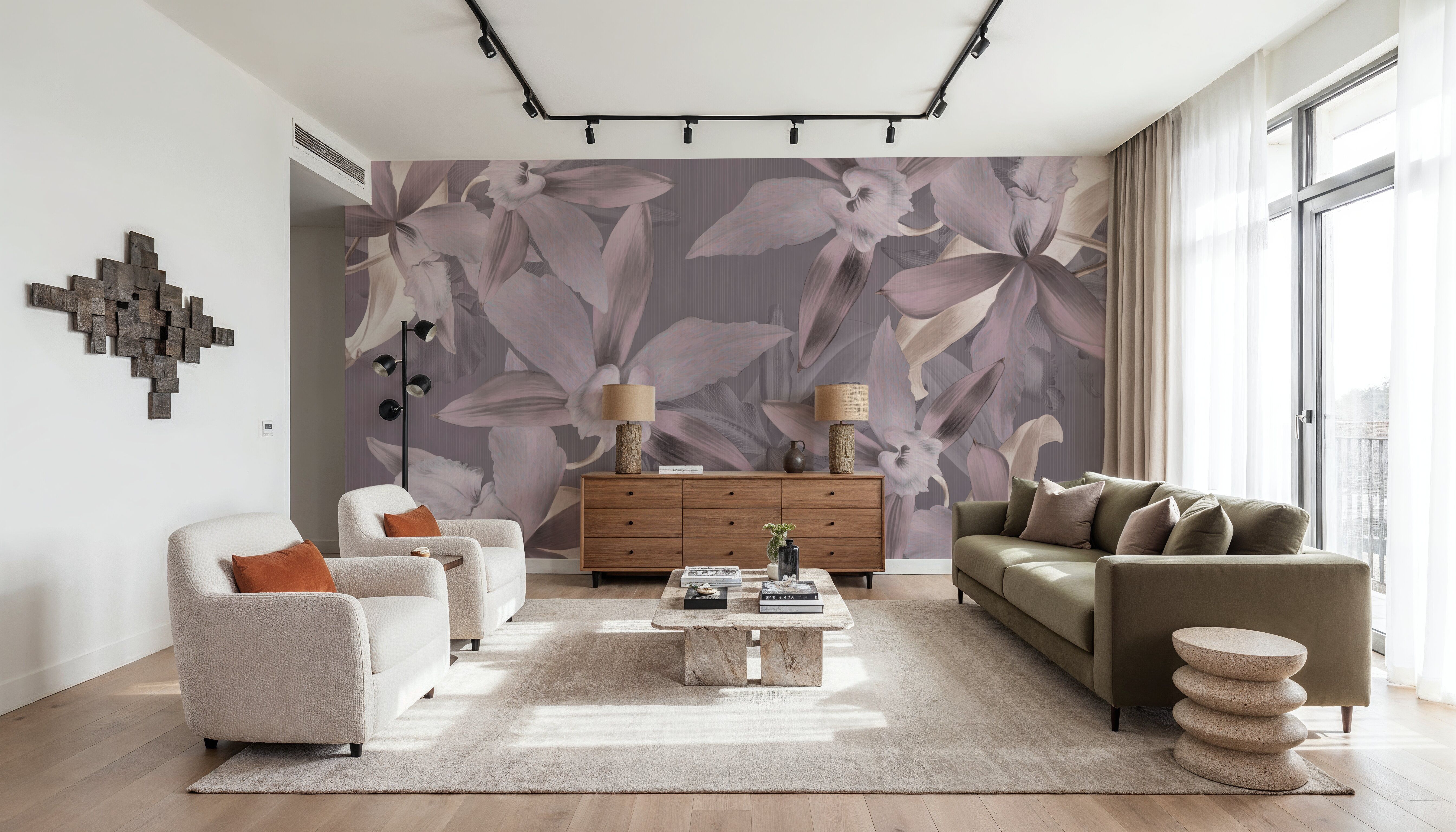 Big Orchids Purple