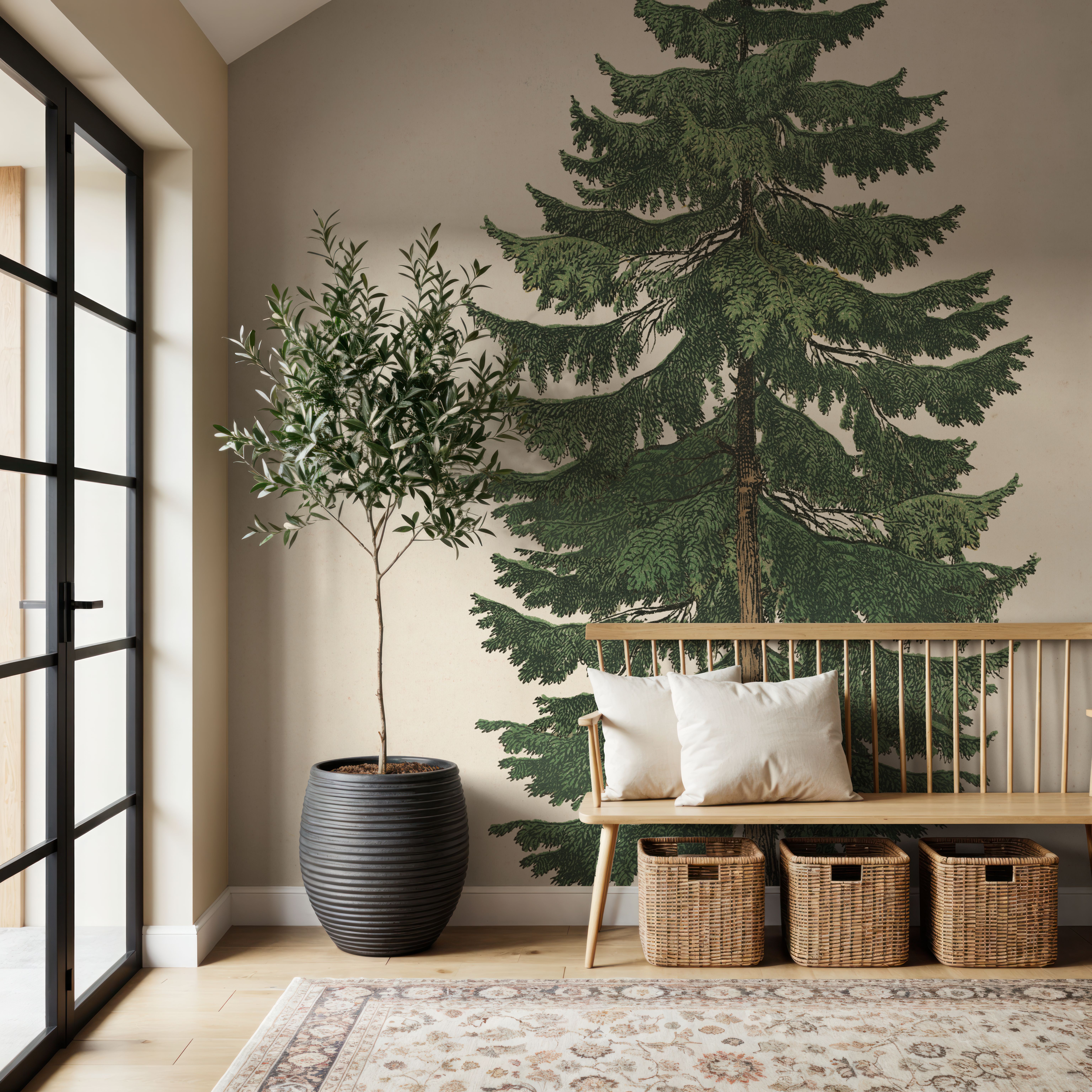 Winter Pine Tree